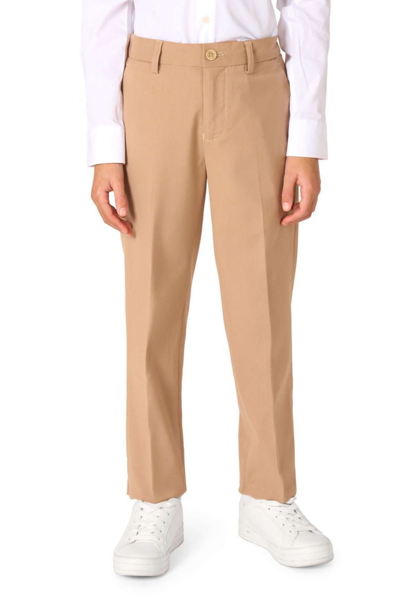 OppoSuits Daily Boys Suit - Casual Kids Two-Piece Suit - Wedding & Easter Outfit - Dark Sand