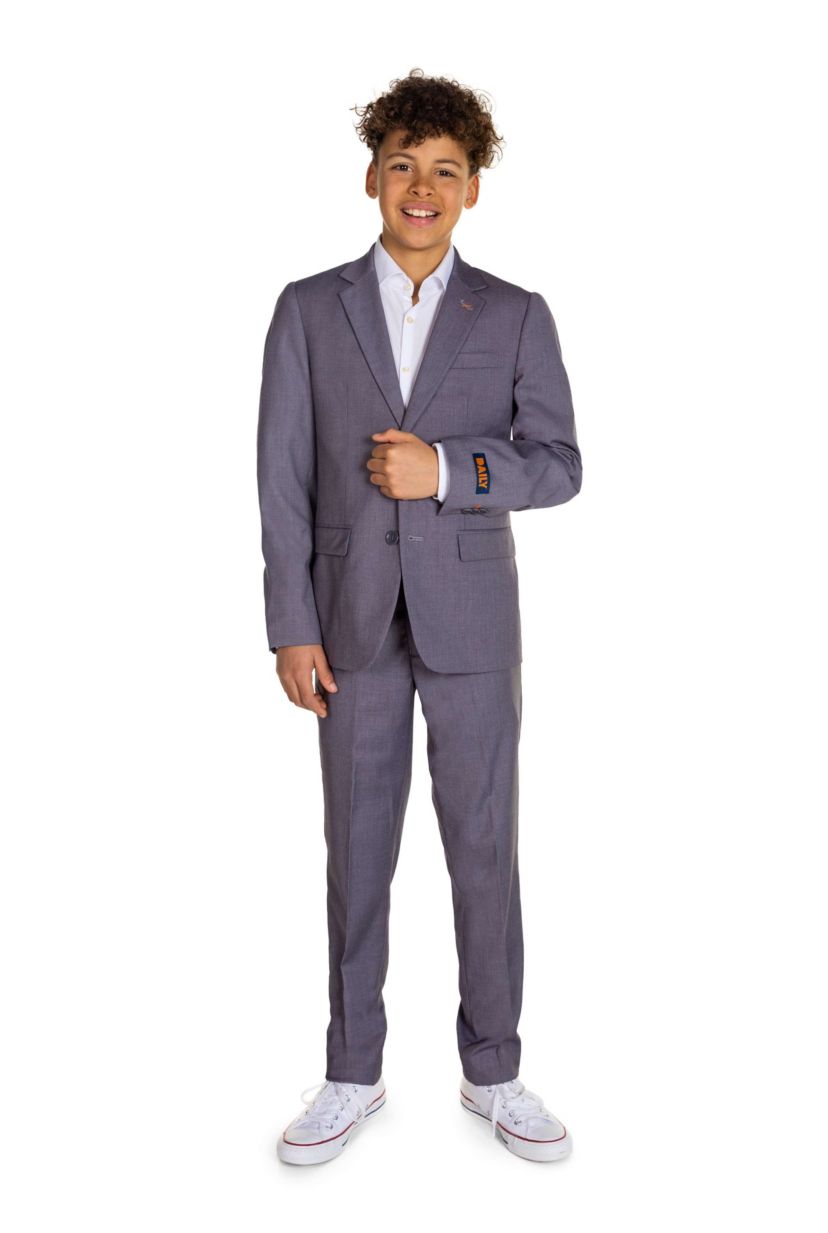 TEEN BOYS Daily Dark Grey 2 Piece Suit