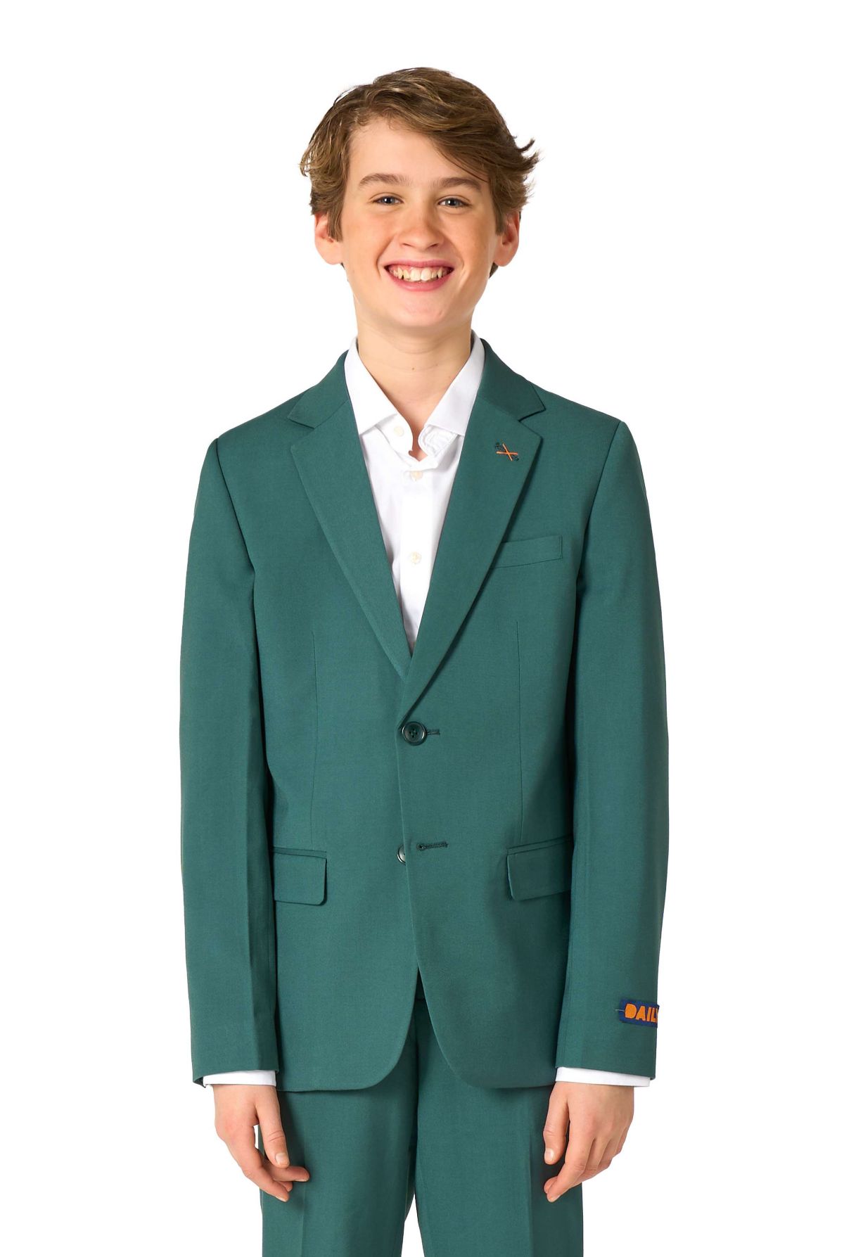 OppoSuits Daily Teen Boys Suit - Casual Kids Two-Piece Suit - Wedding & Easter Outfit - Posy Green