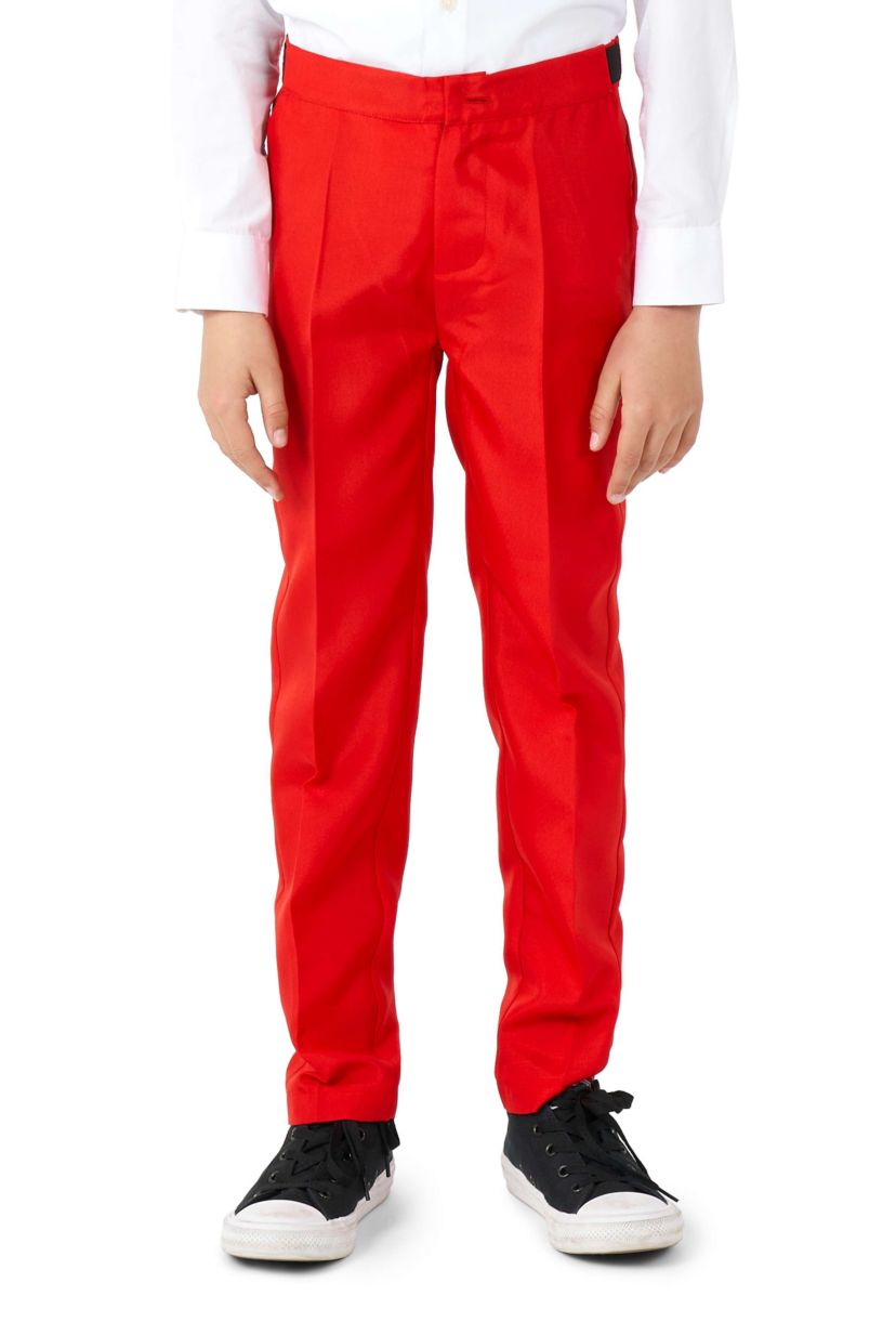 BOYS Santa Faux Fur  2 Piece Suit + Tie