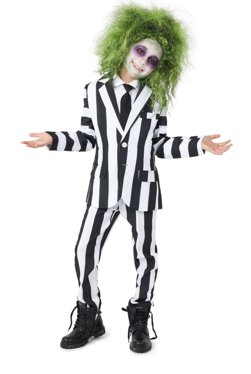 BOYS Beetlejuice  2 Piece Suit + Tie
