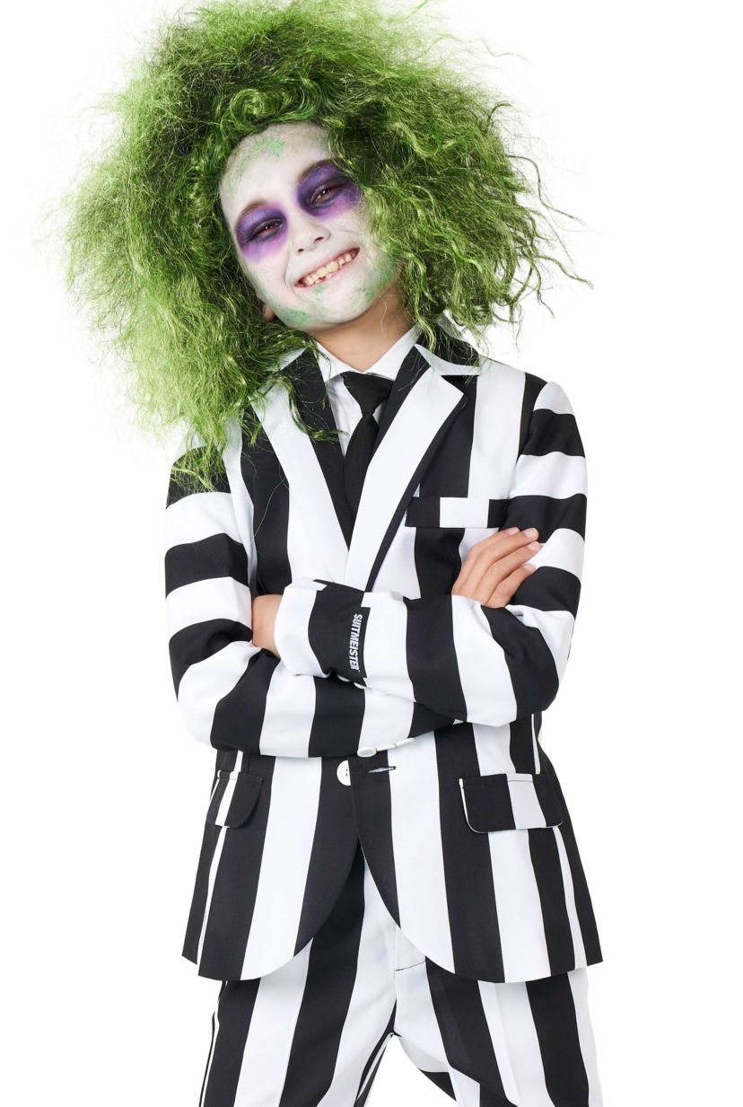 BOYS Beetlejuice  2 Piece Suit + Tie