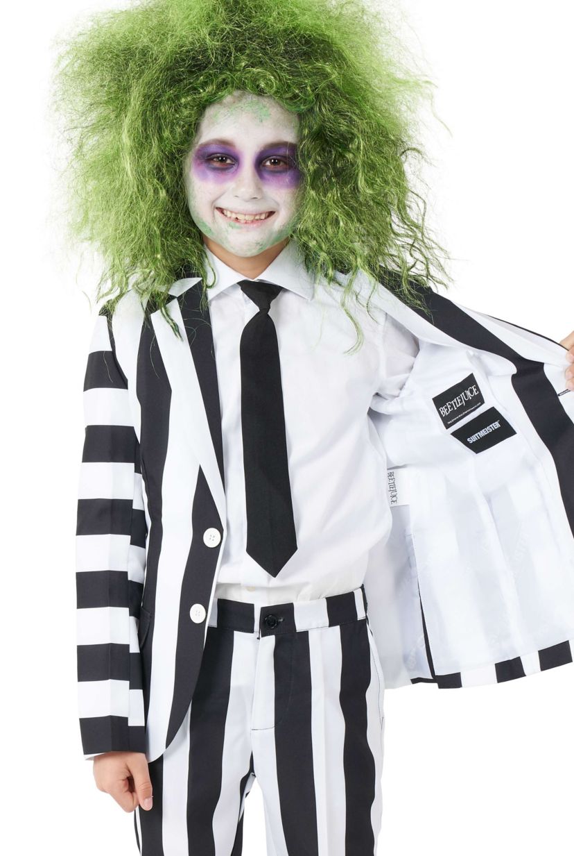 BOYS Beetlejuice  2 Piece Suit + Tie