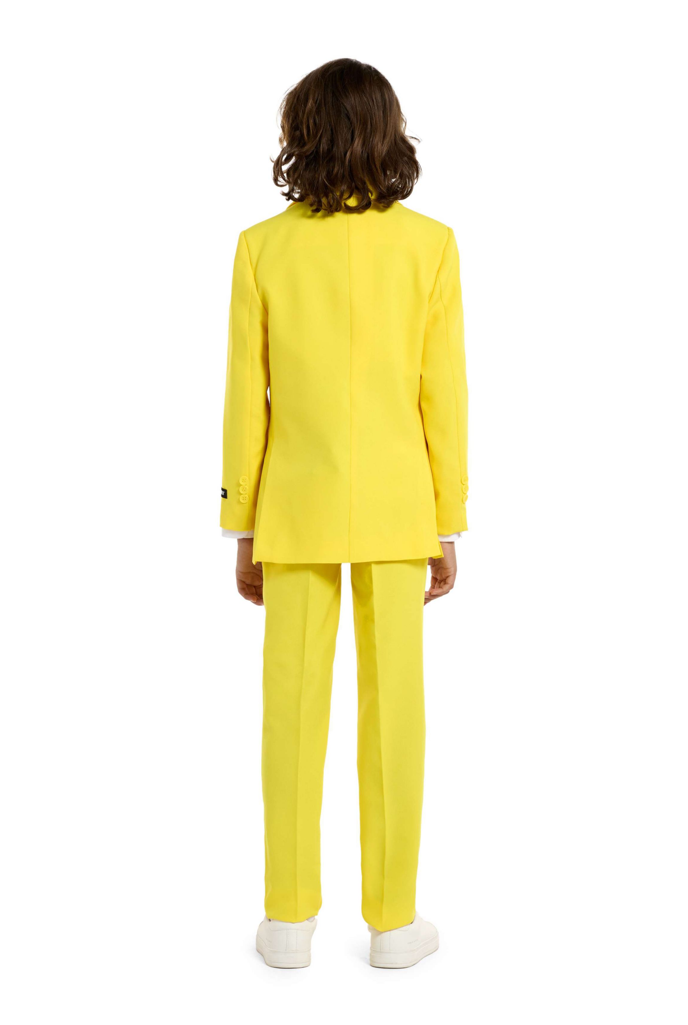 Suitmeister Boys Party Suit - Solid Color Suit - Yellow