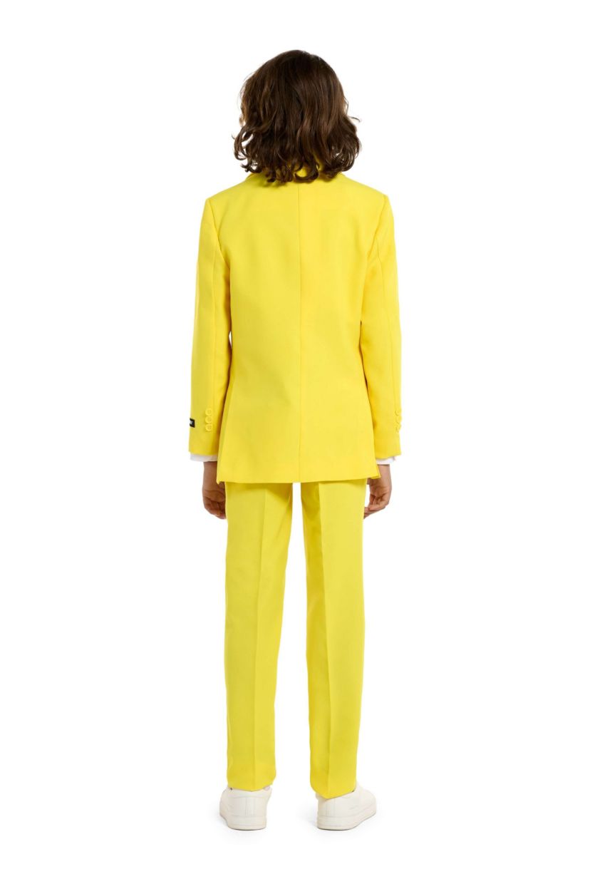 Suitmeister Boys Party Suit - Solid Color Suit - Yellow