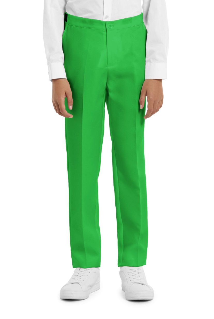 boys green dress pants OppoSuits - Glorious Green