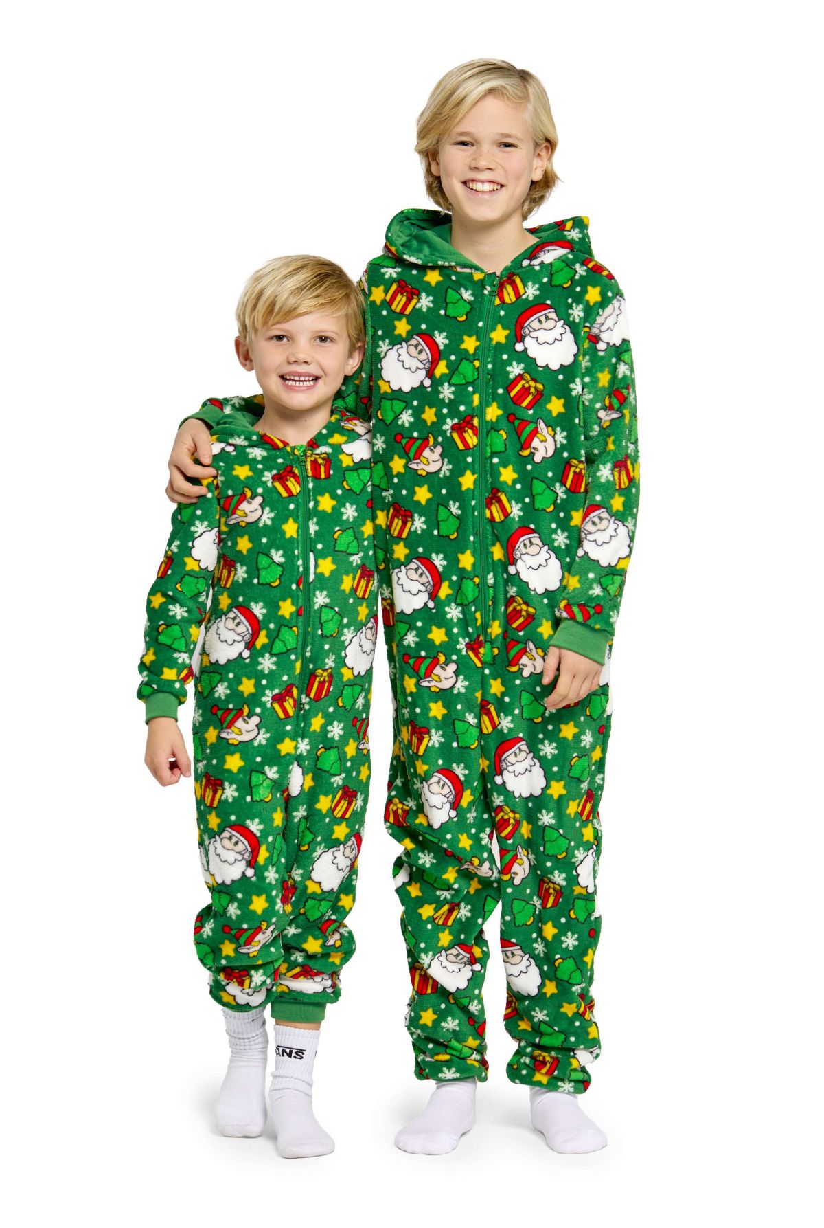 Suitmeister BOYS Santa Elves Green Onesie