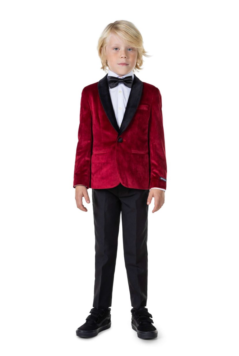 BOYS Dinner Jacket Burgundy