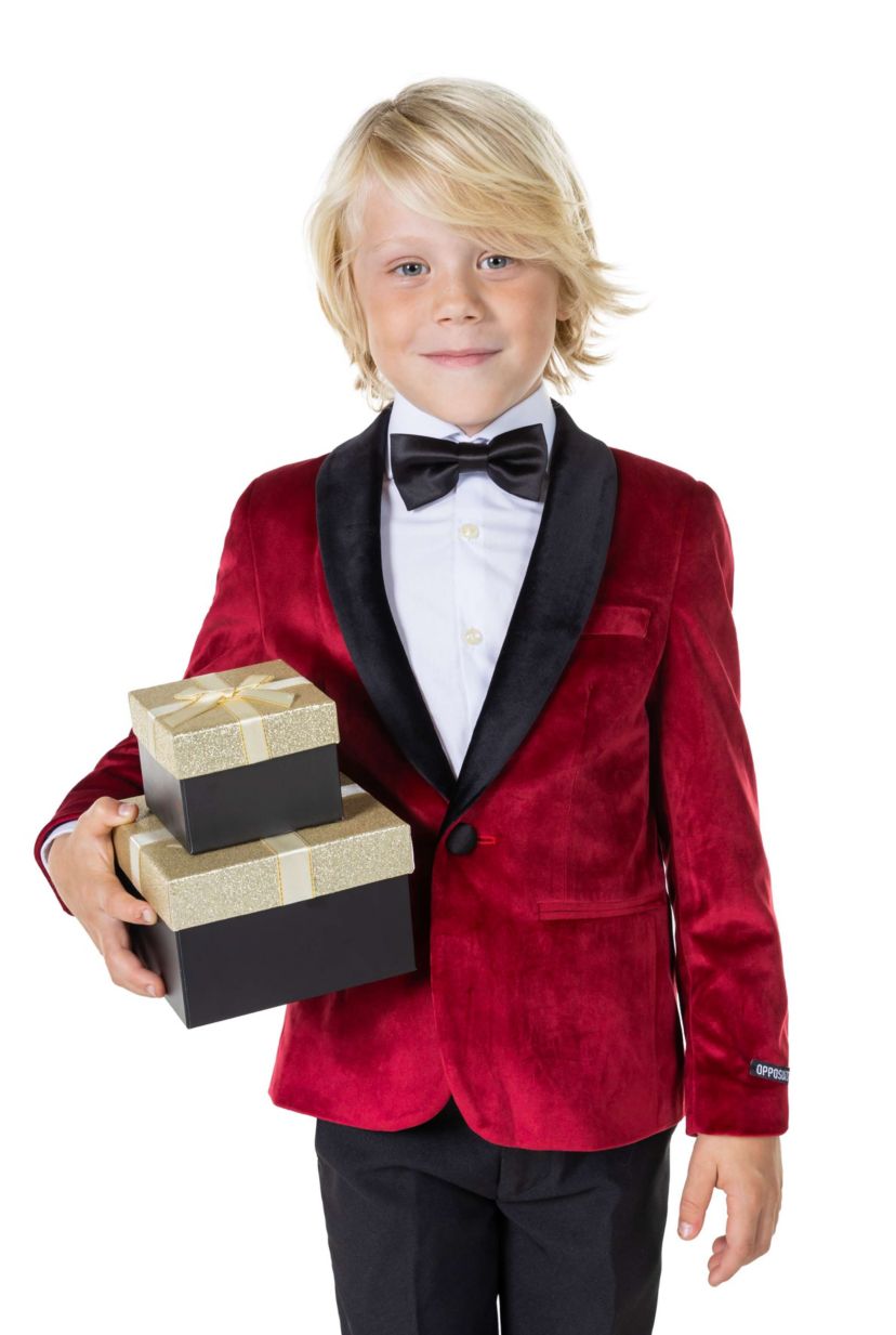 BOYS Dinner Jacket Burgundy