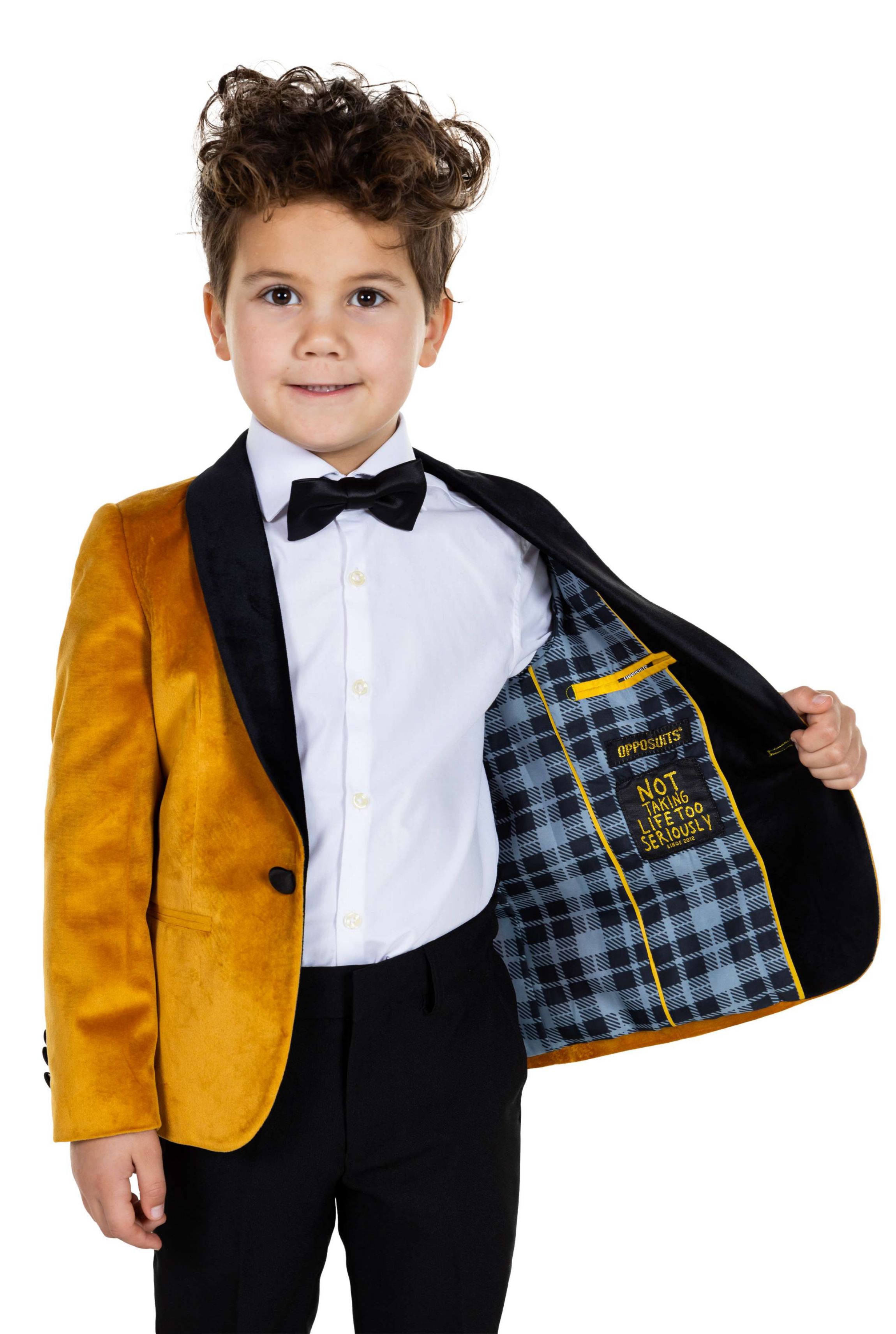 BOYS Dinner Jacket Gold