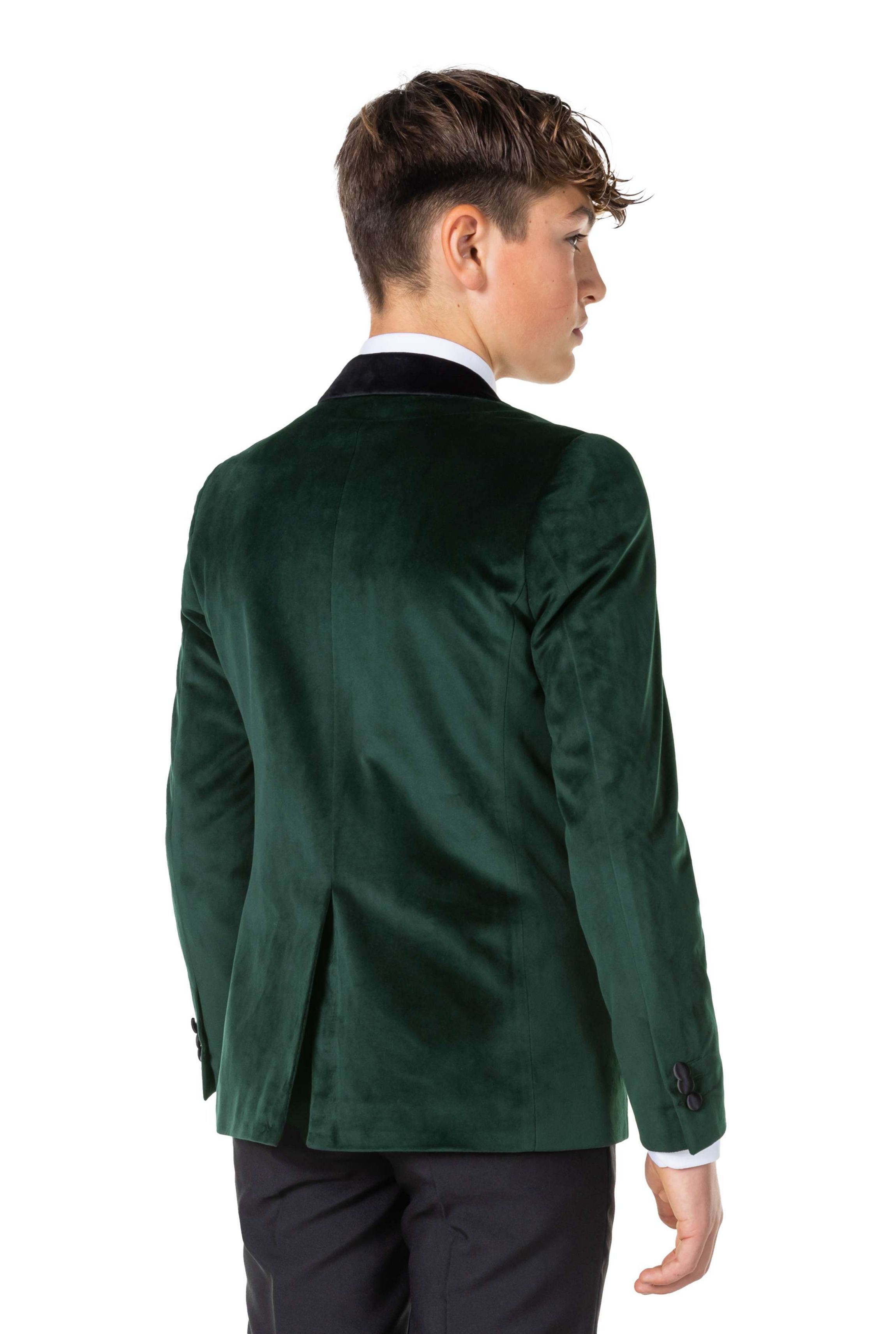 TEEN BOYS Dinner Jacket Rich Green