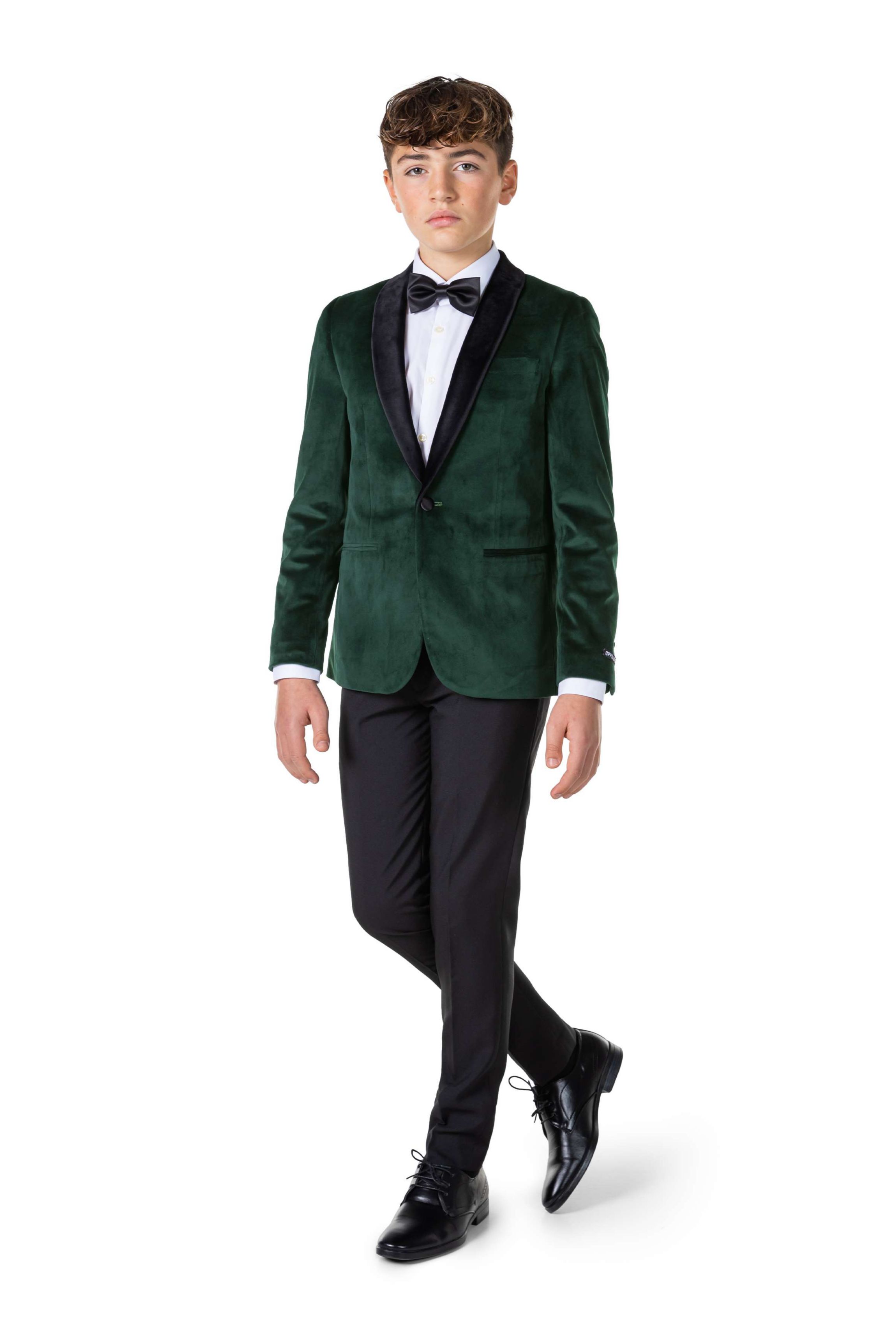 TEEN BOYS Dinner Jacket Rich Green