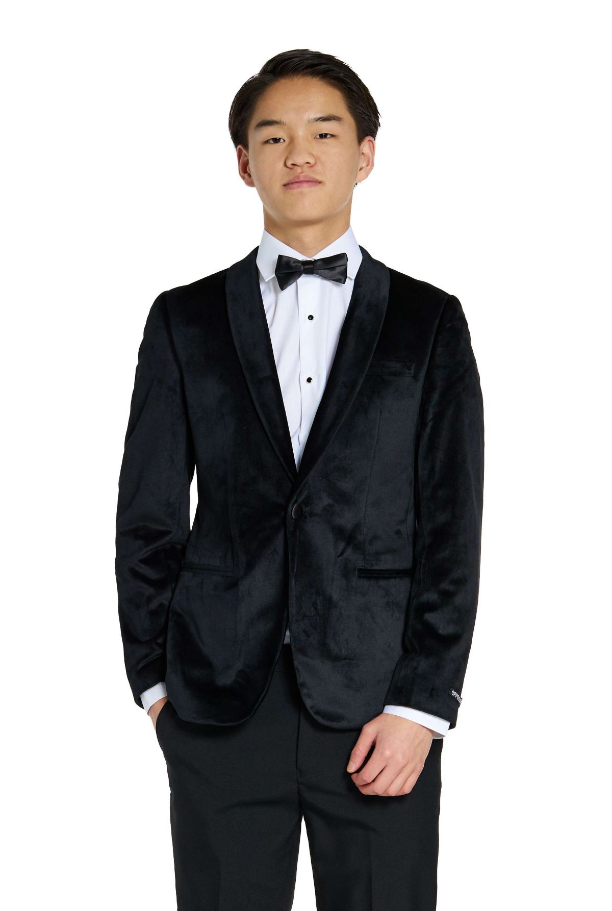 TEEN BOYS Dinner Jacket Black