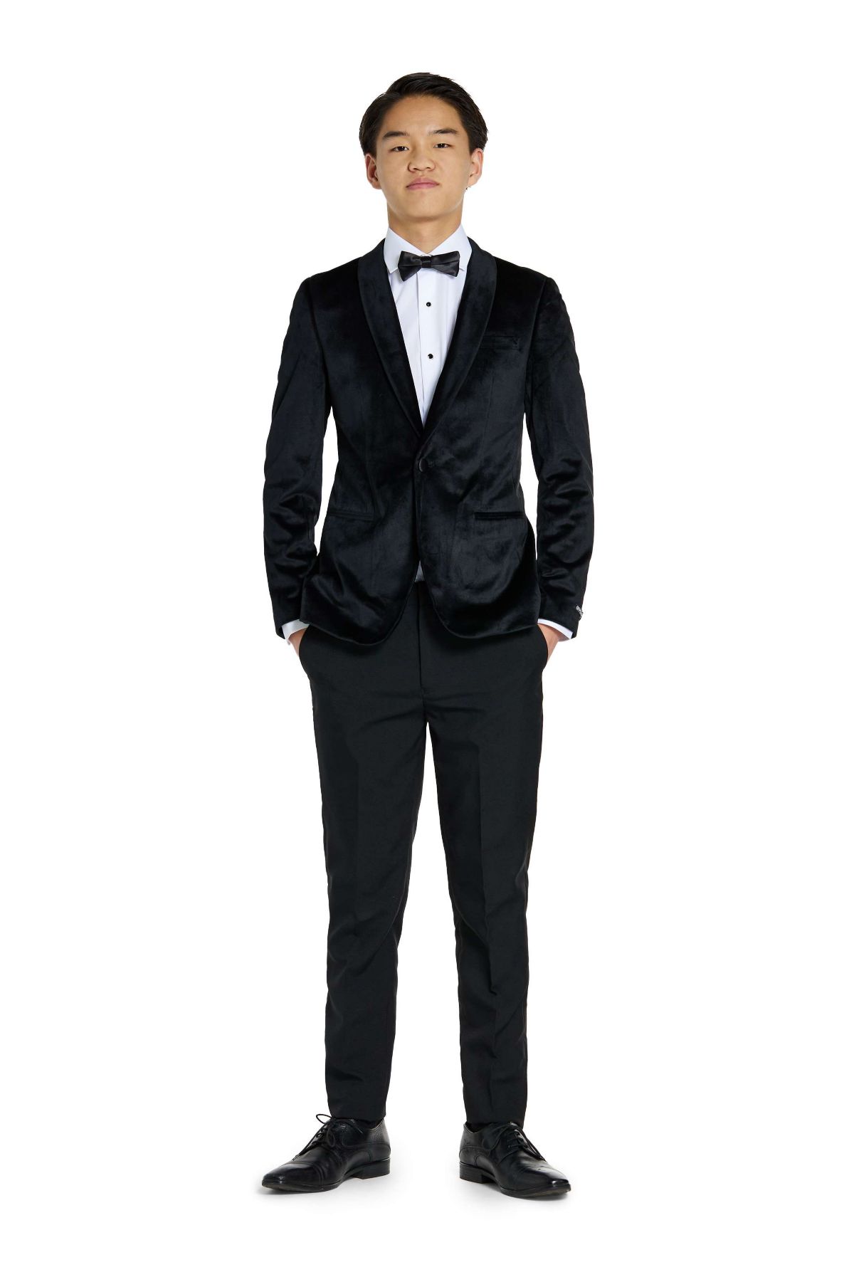 TEEN BOYS Dinner Jacket Black