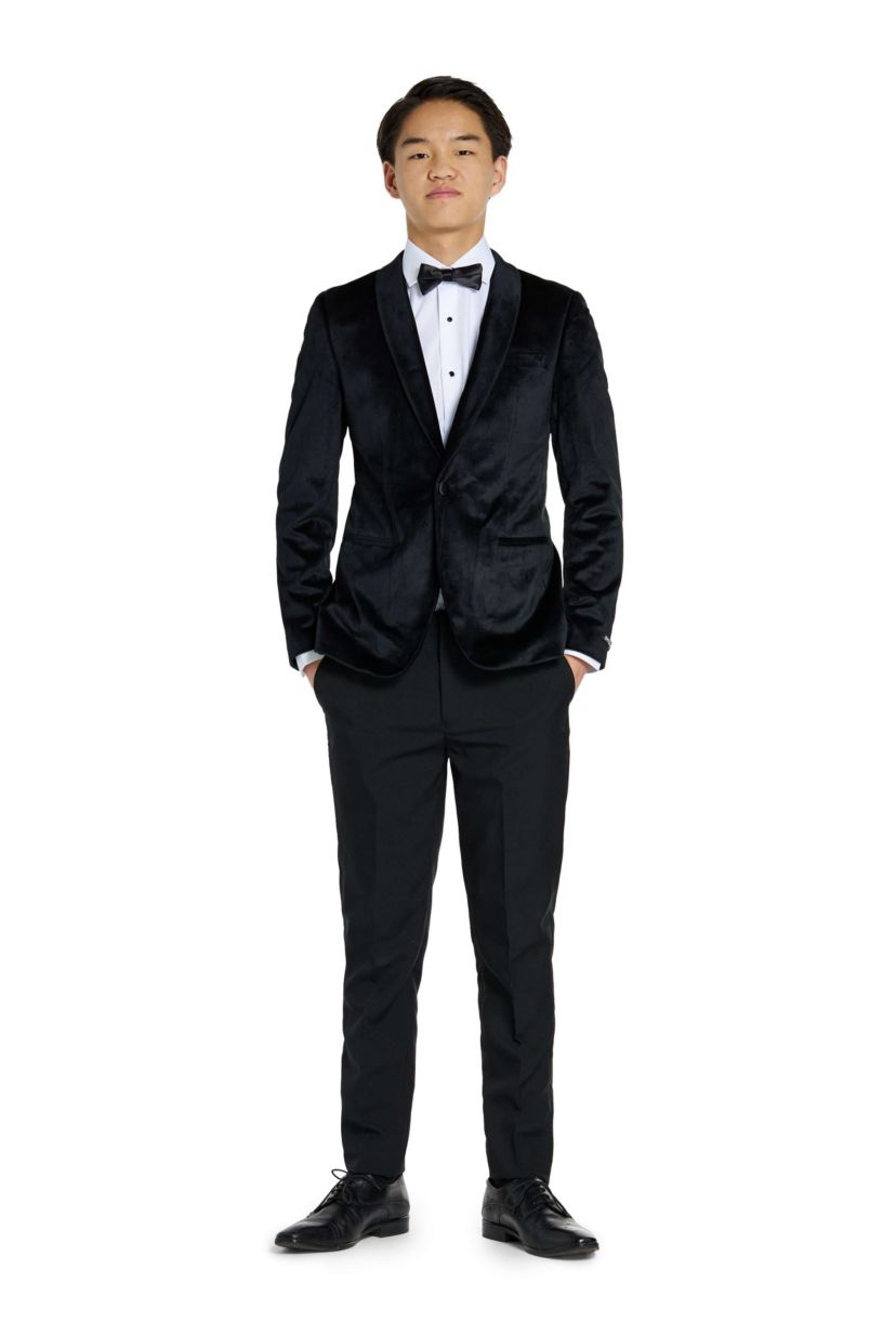 TEEN BOYS Dinner Jacket Black