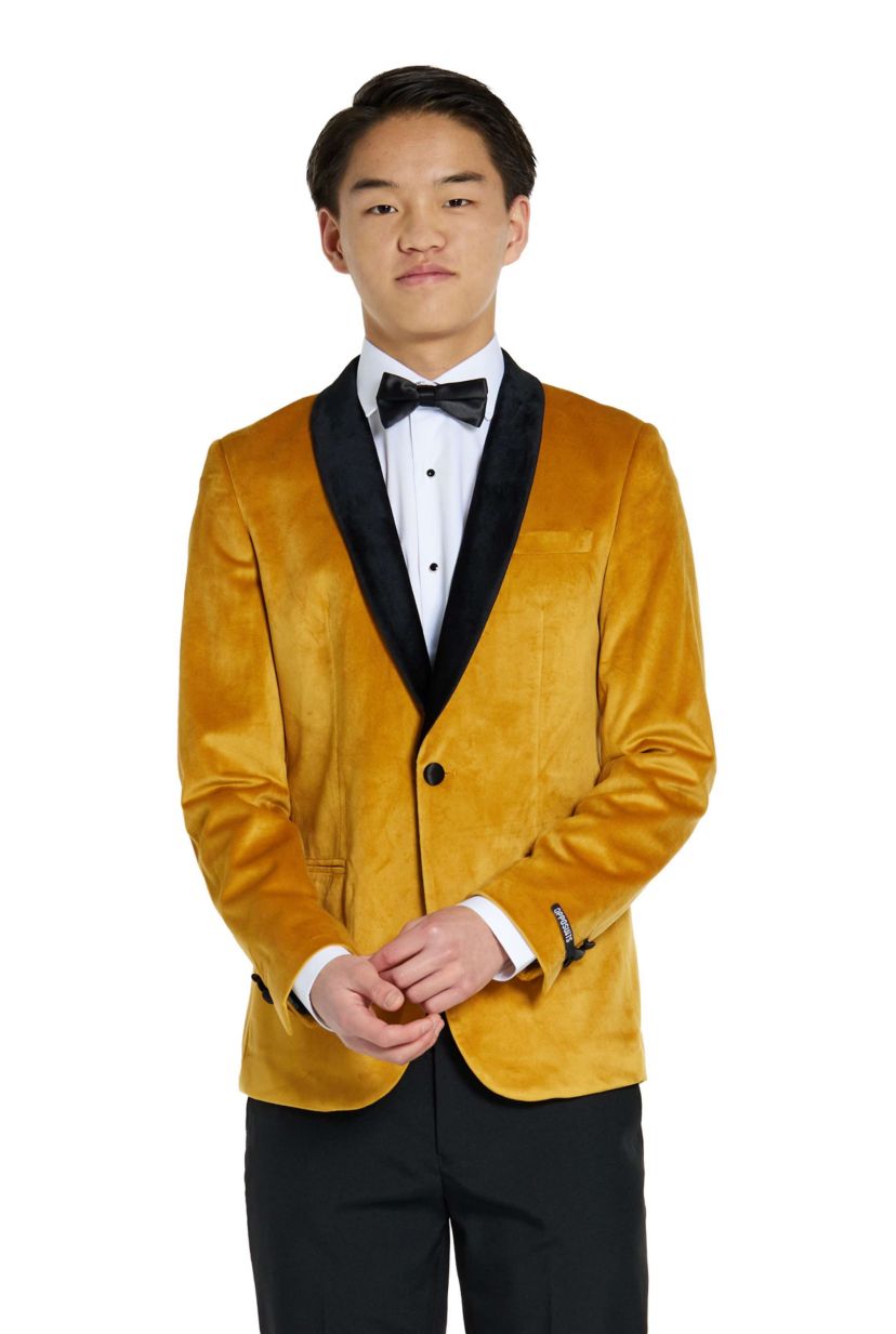 TEEN BOYS Dinner Jacket Gold