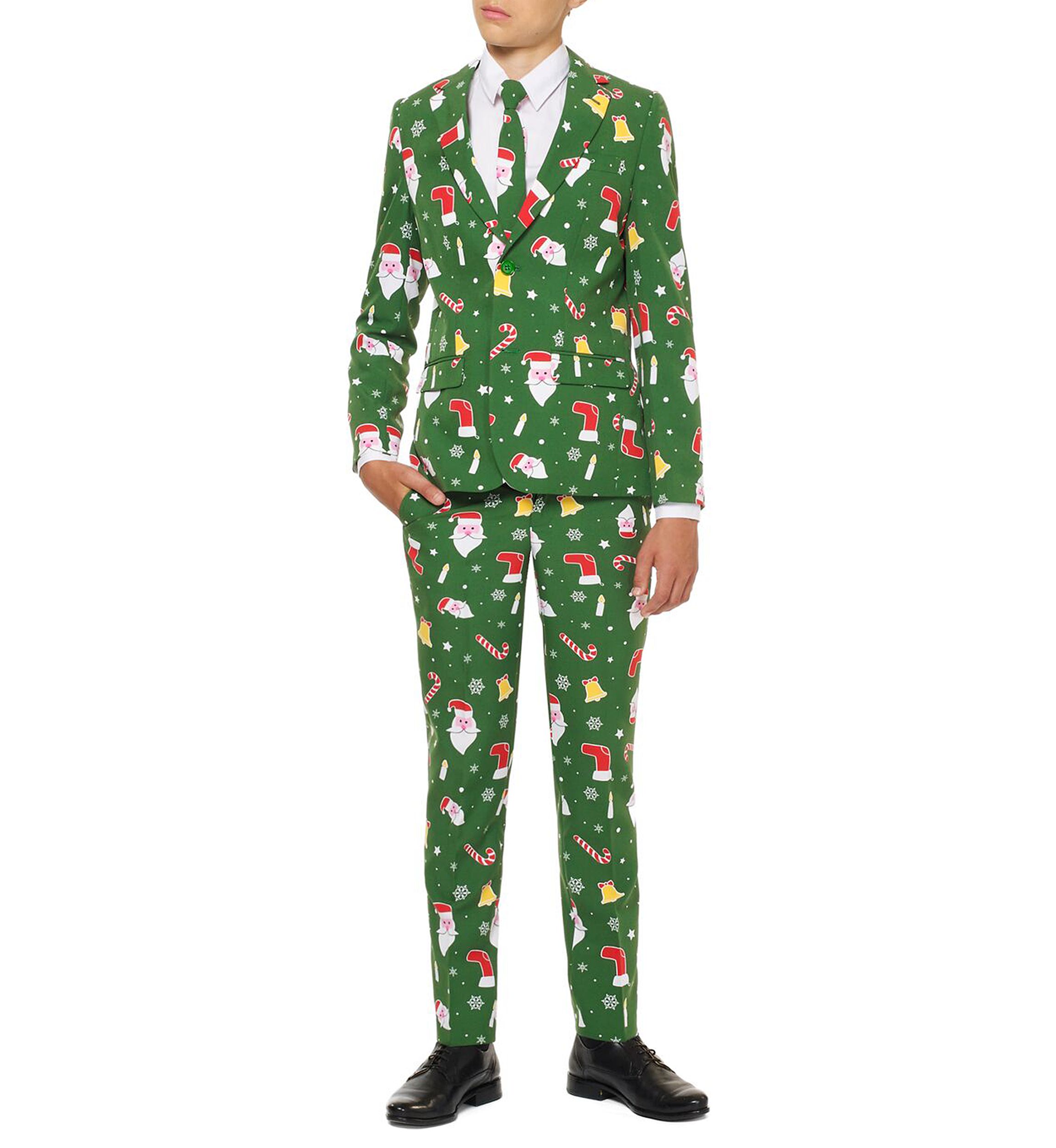 Boys 2 - 8 Santa Boss Suit