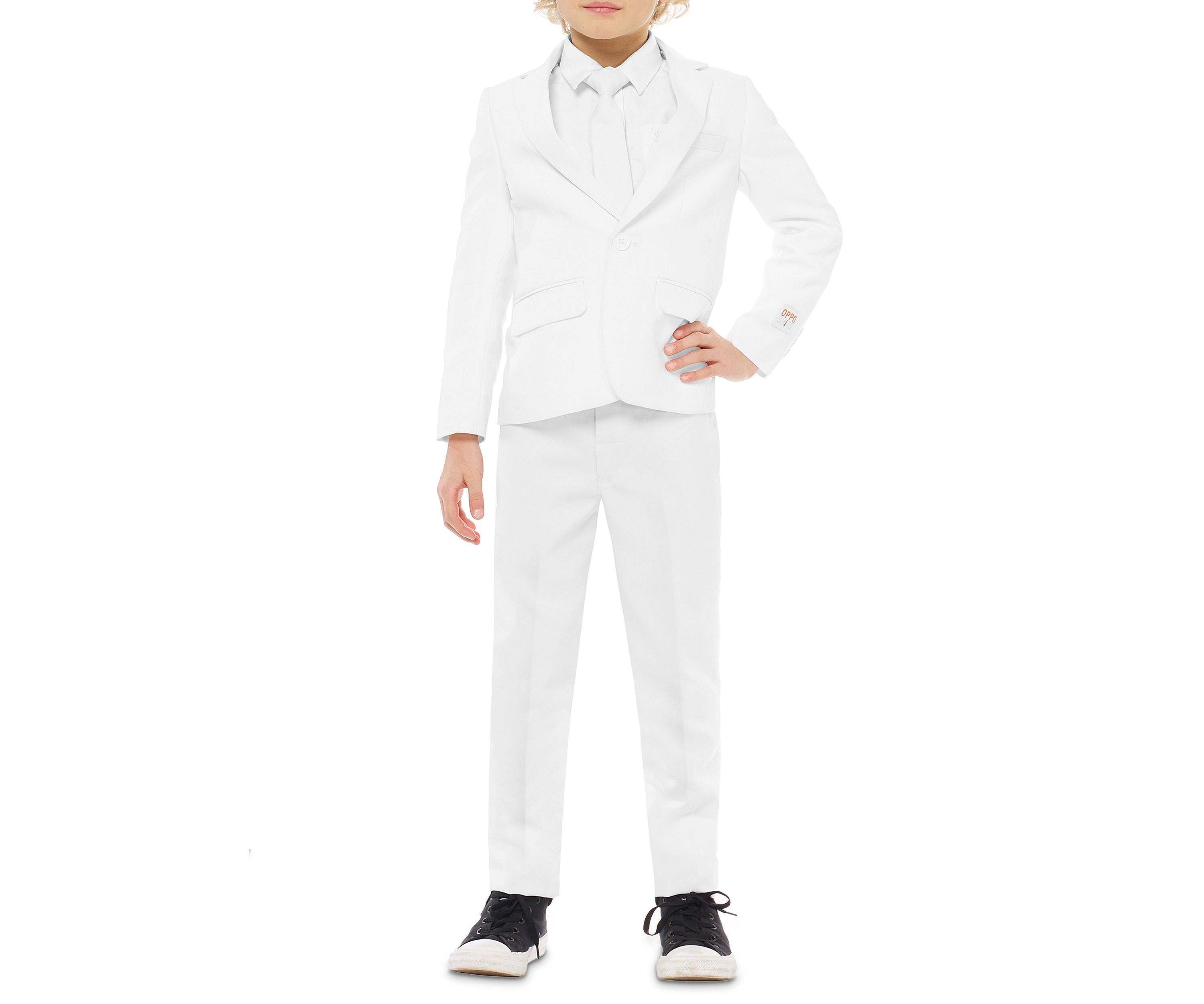 Boys 2 - 8 White Knight Suit