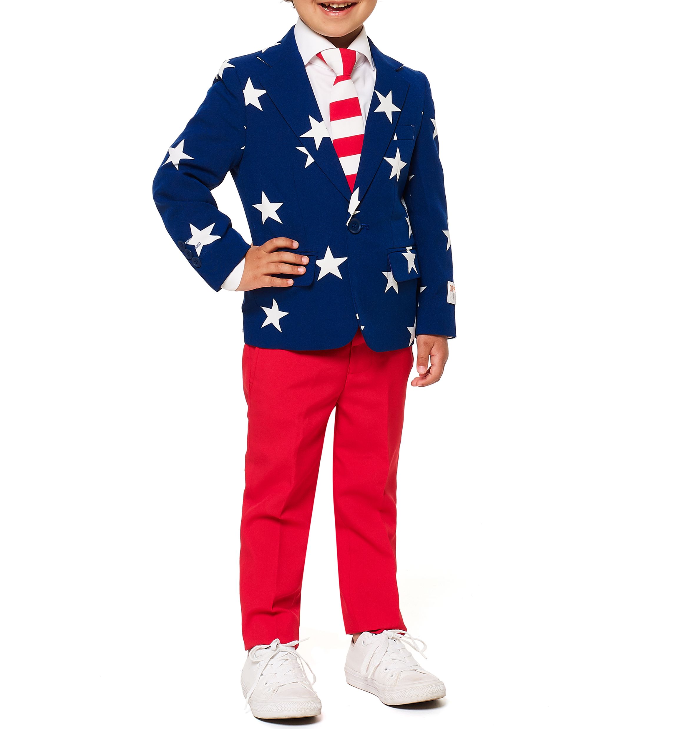 Boys 2-8 Stars and Stripes Suit
