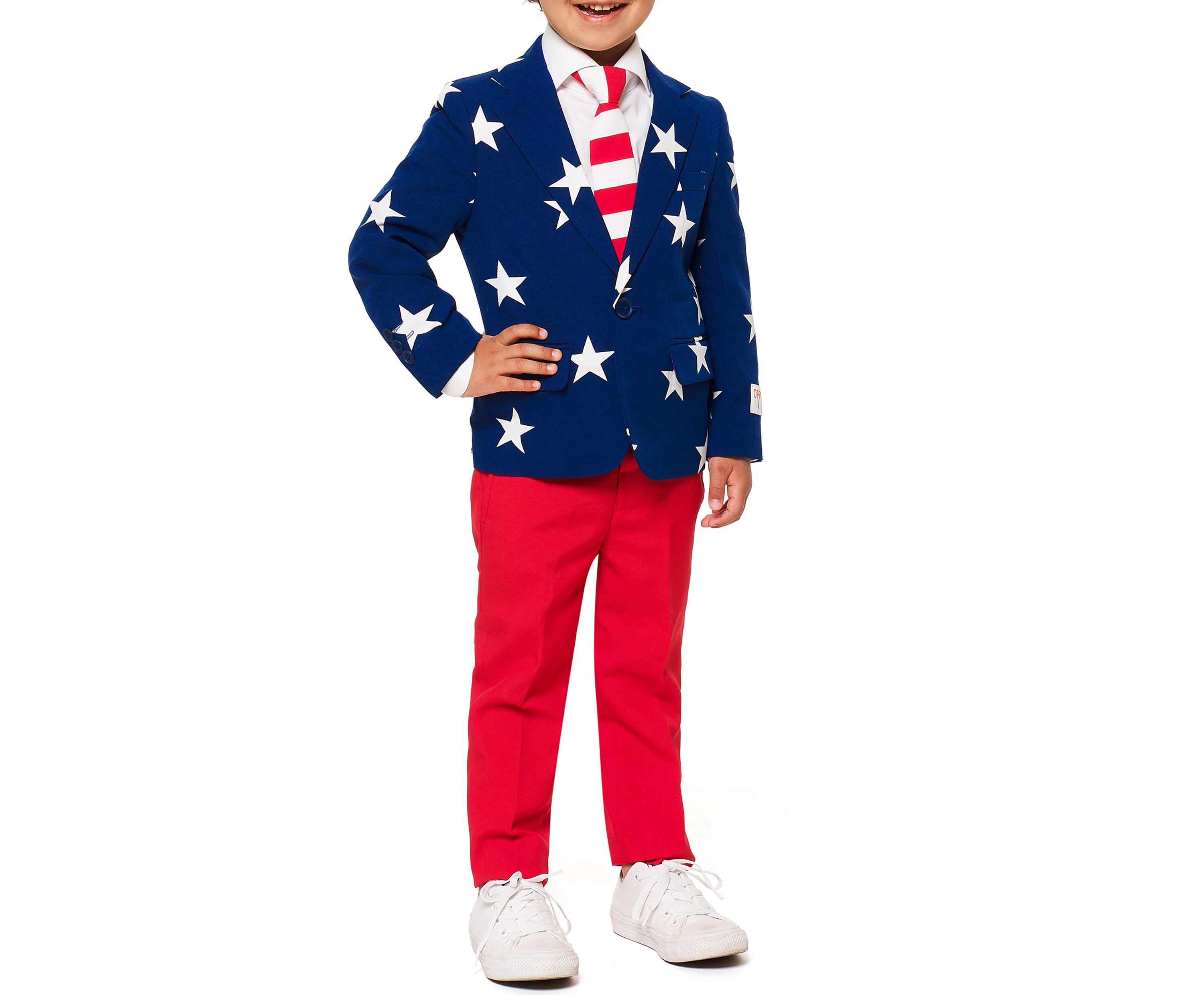 Boys 2-8 Stars and Stripes Suit