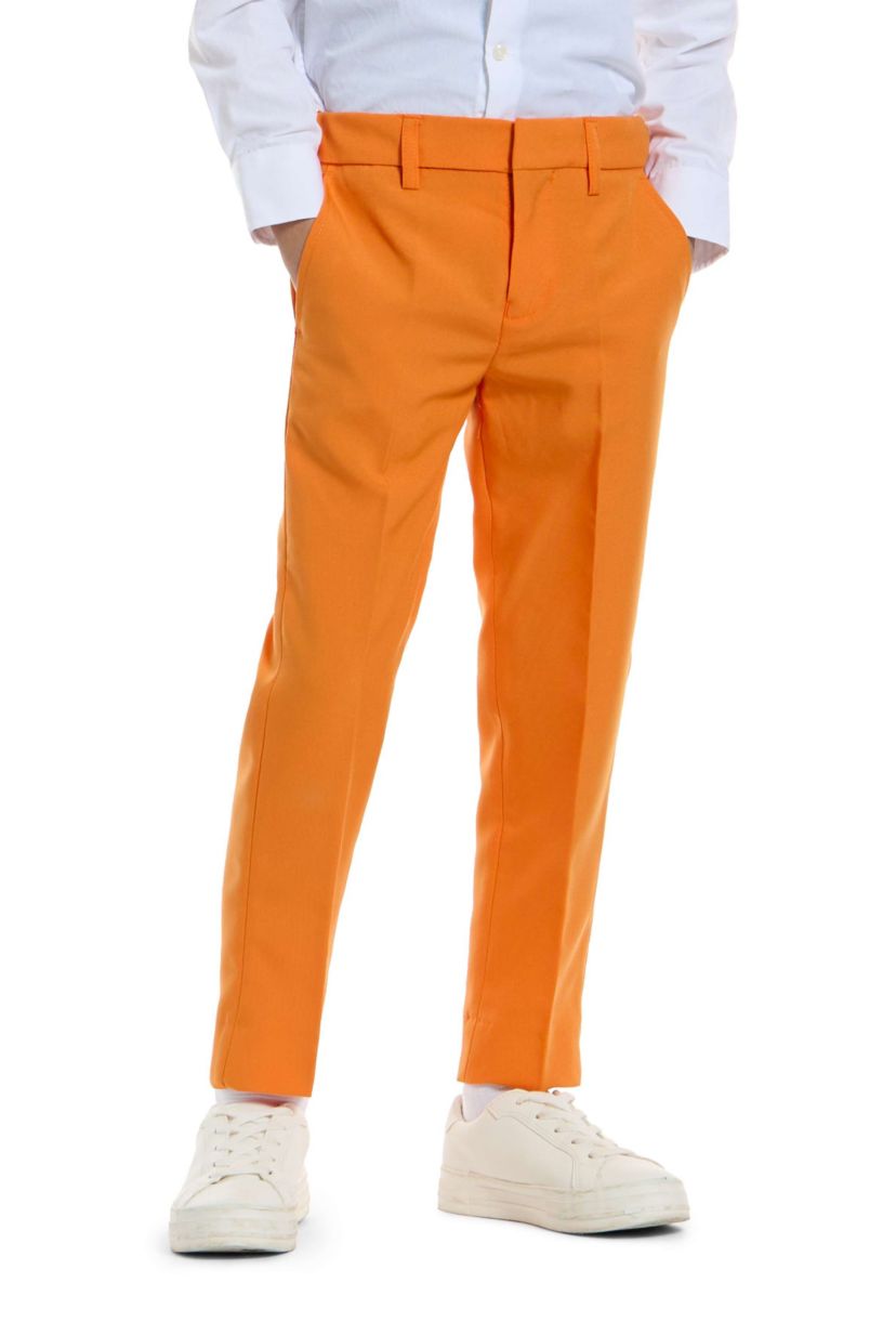 BOYS The Orange 2 Piece Suit + Tie