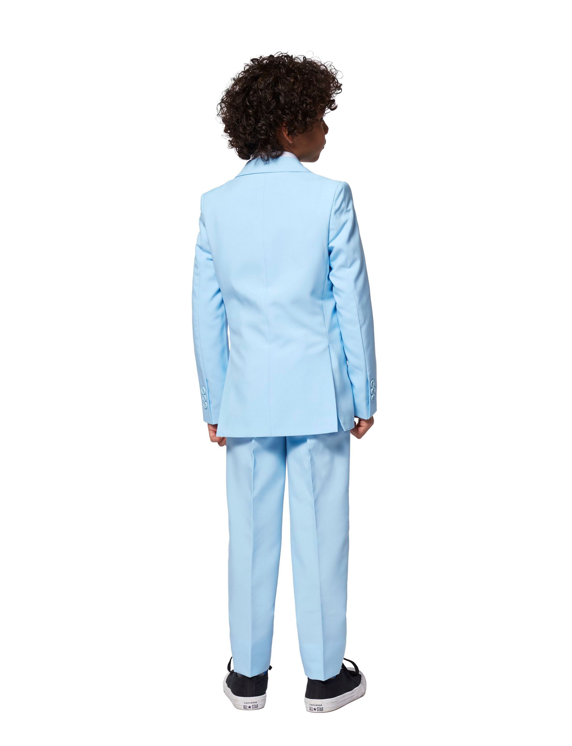 BOYS Cool Blue Suit - 2 Piece + Tie