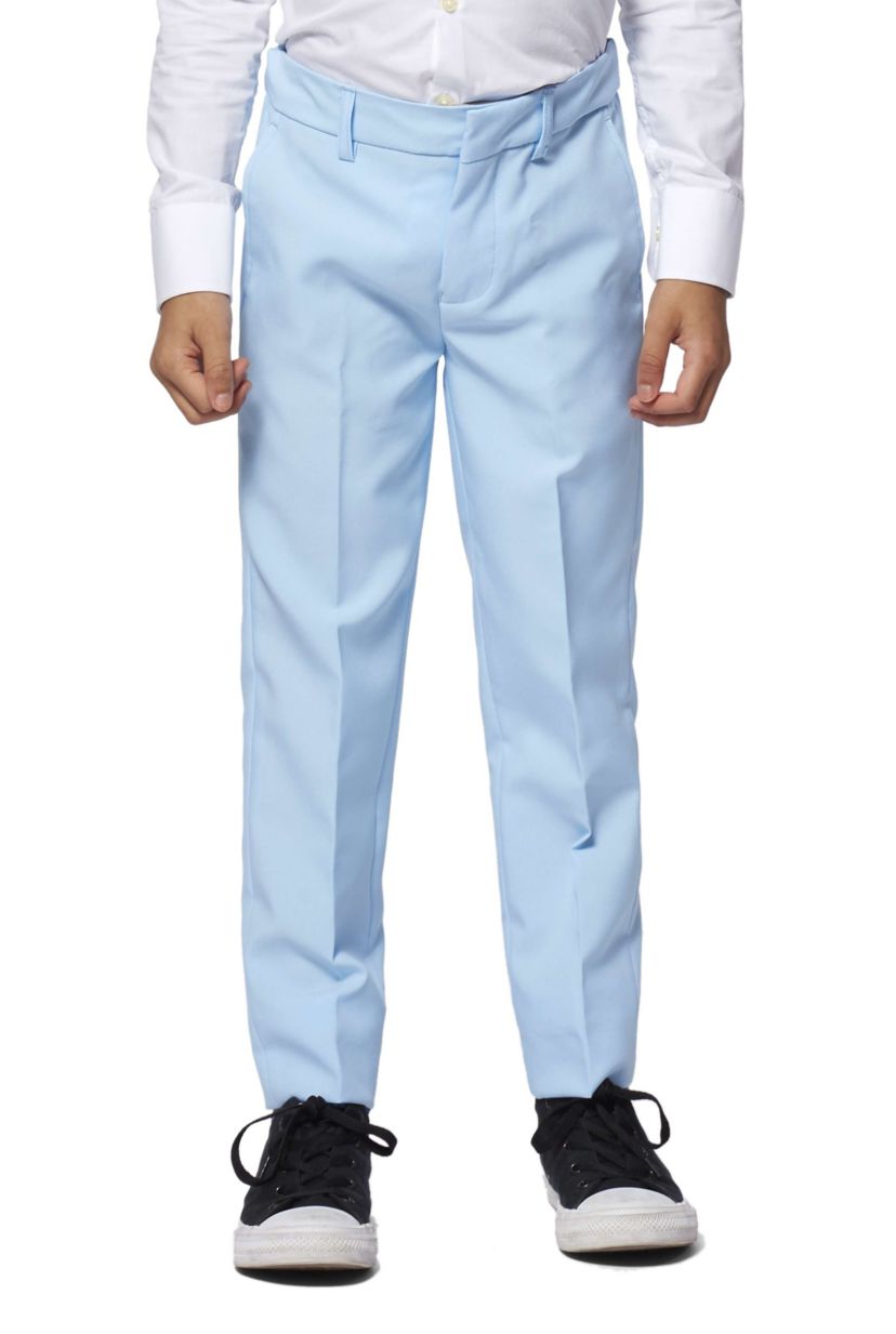 BOYS Cool Blue Suit - 2 Piece + Tie