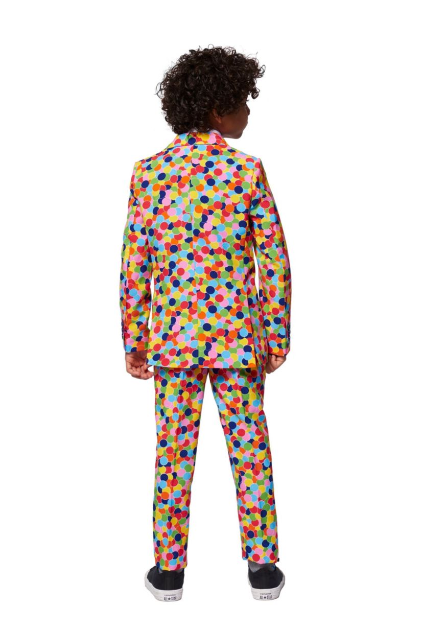 BOYS Confetteroni 2 Piece Suit + Tie