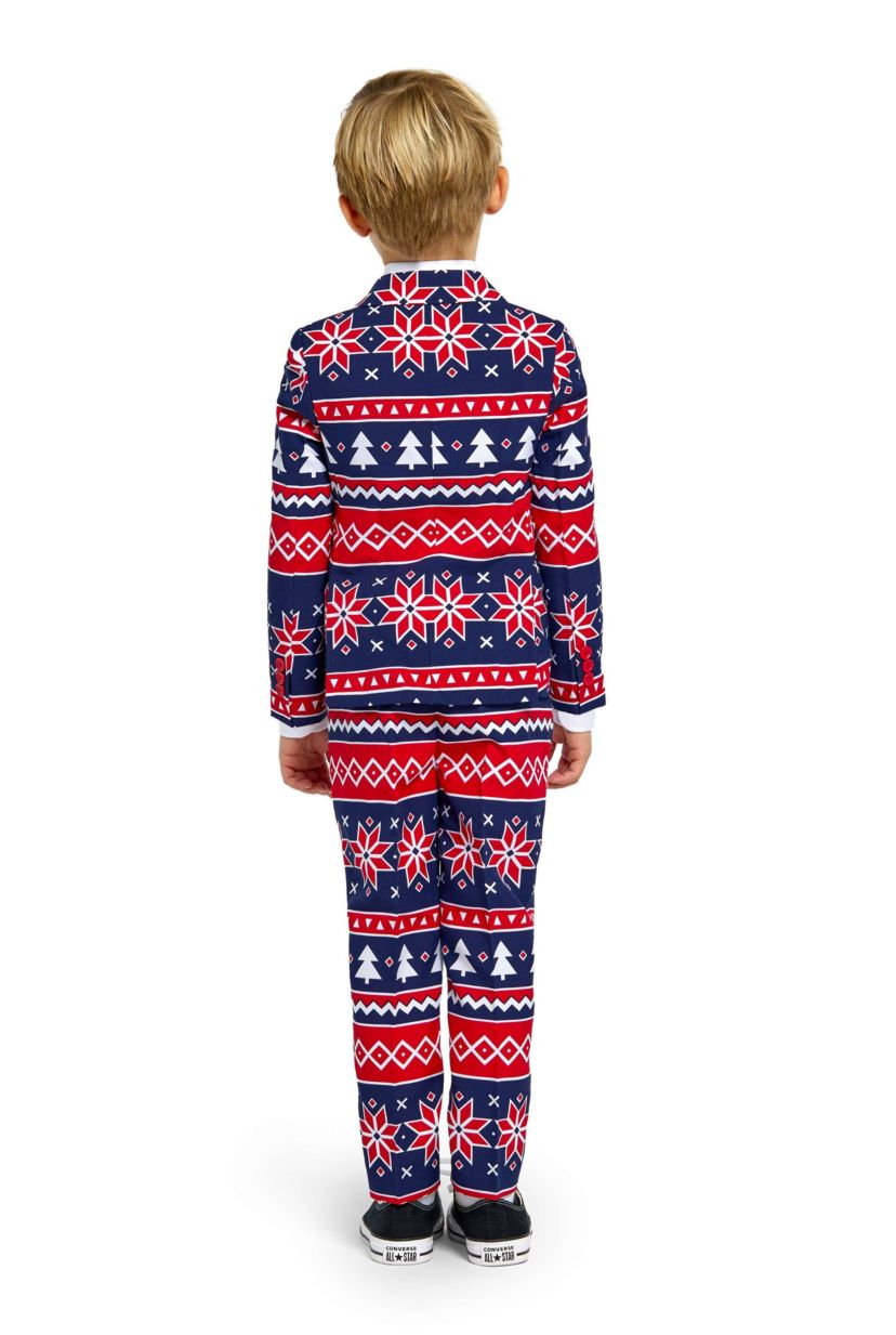 BOYS Nordic Noel 2 Piece Suit + Tie