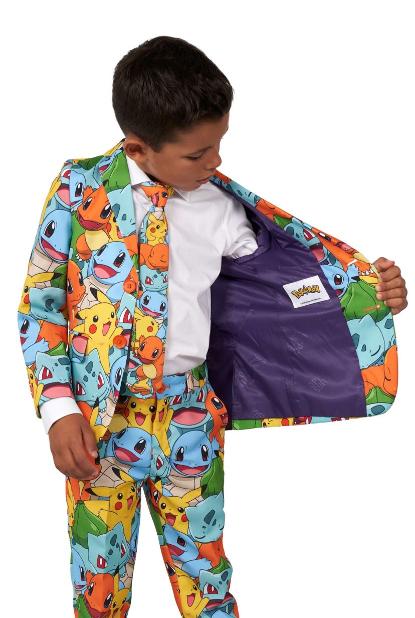 BOYS POKÉMON™ 2 Piece Suit + Tie