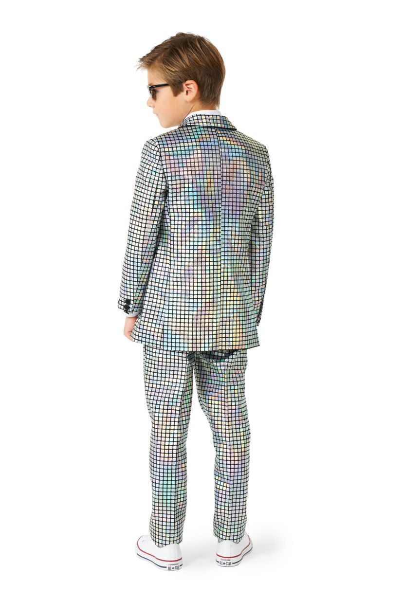BOYS Discoballer 2 Piece Suit + Tie