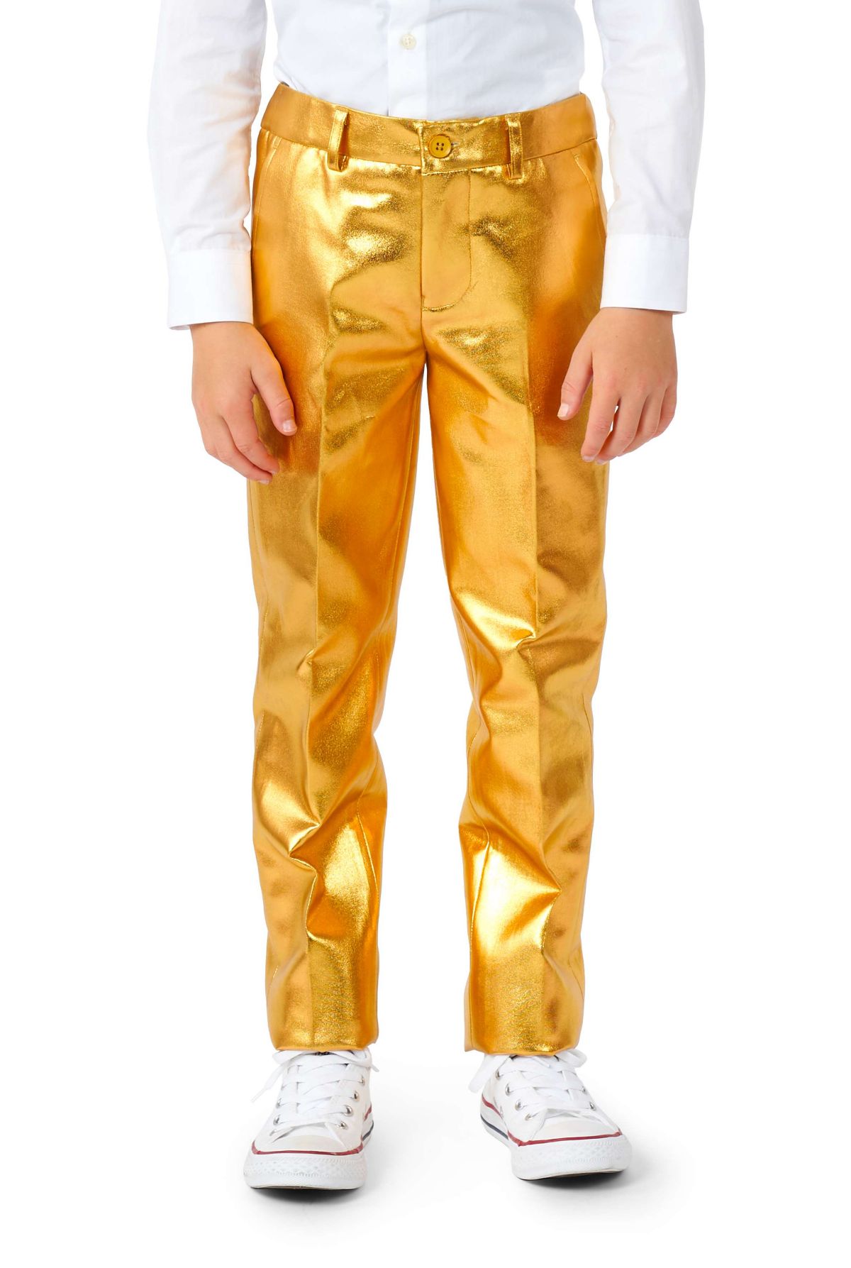 BOYS Groovy Gold 2 Piece Suit + Tie