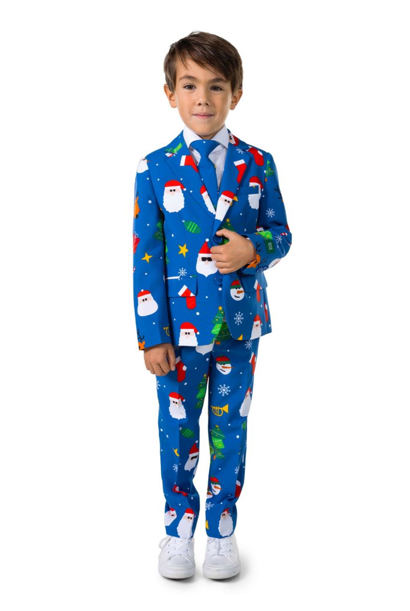 BOYS Festivity Blue 2 Piece Suit + Tie