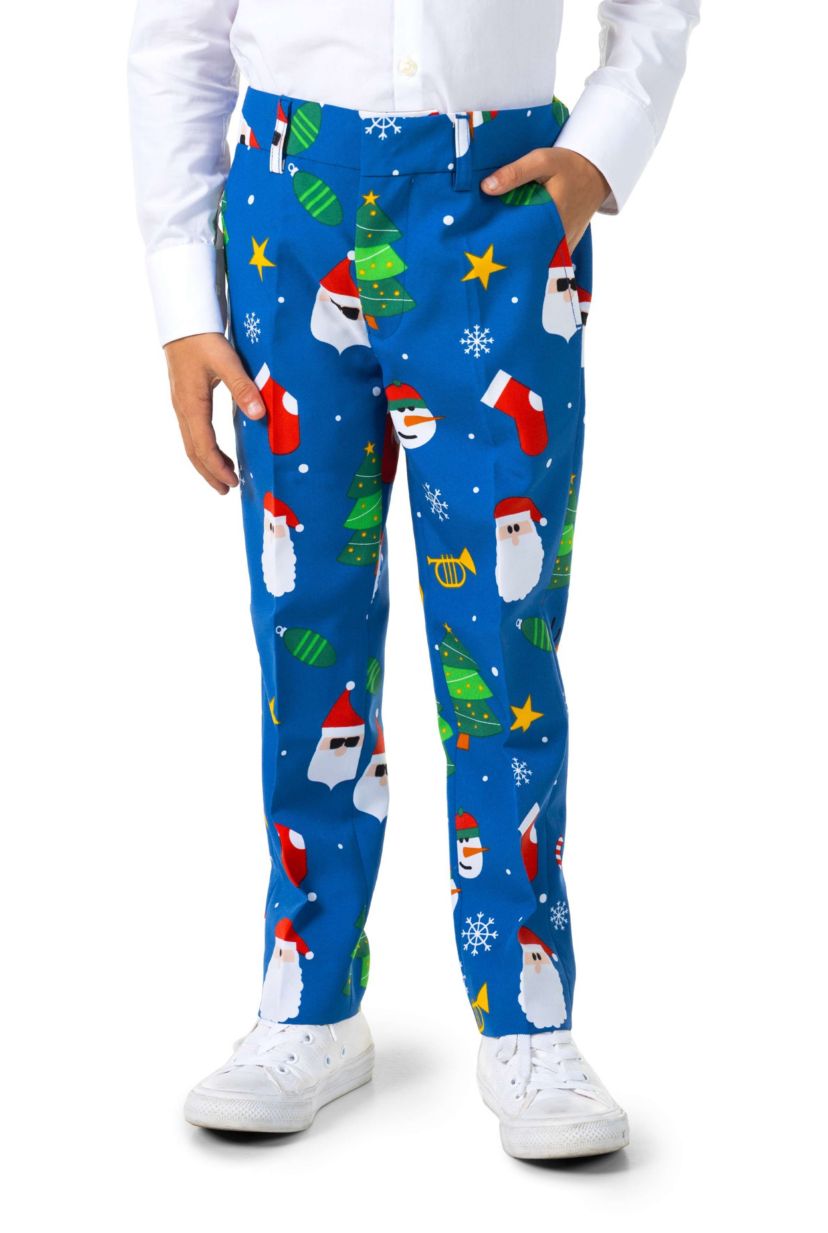 BOYS Festivity Blue 2 Piece Suit + Tie