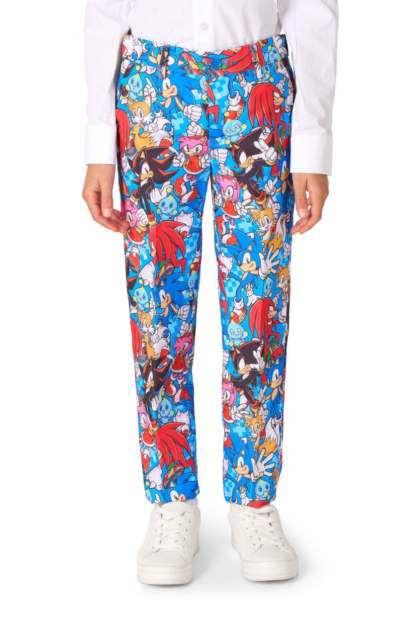 OppoSuits Boys Suit - Sonic The Hedgehog - Blue