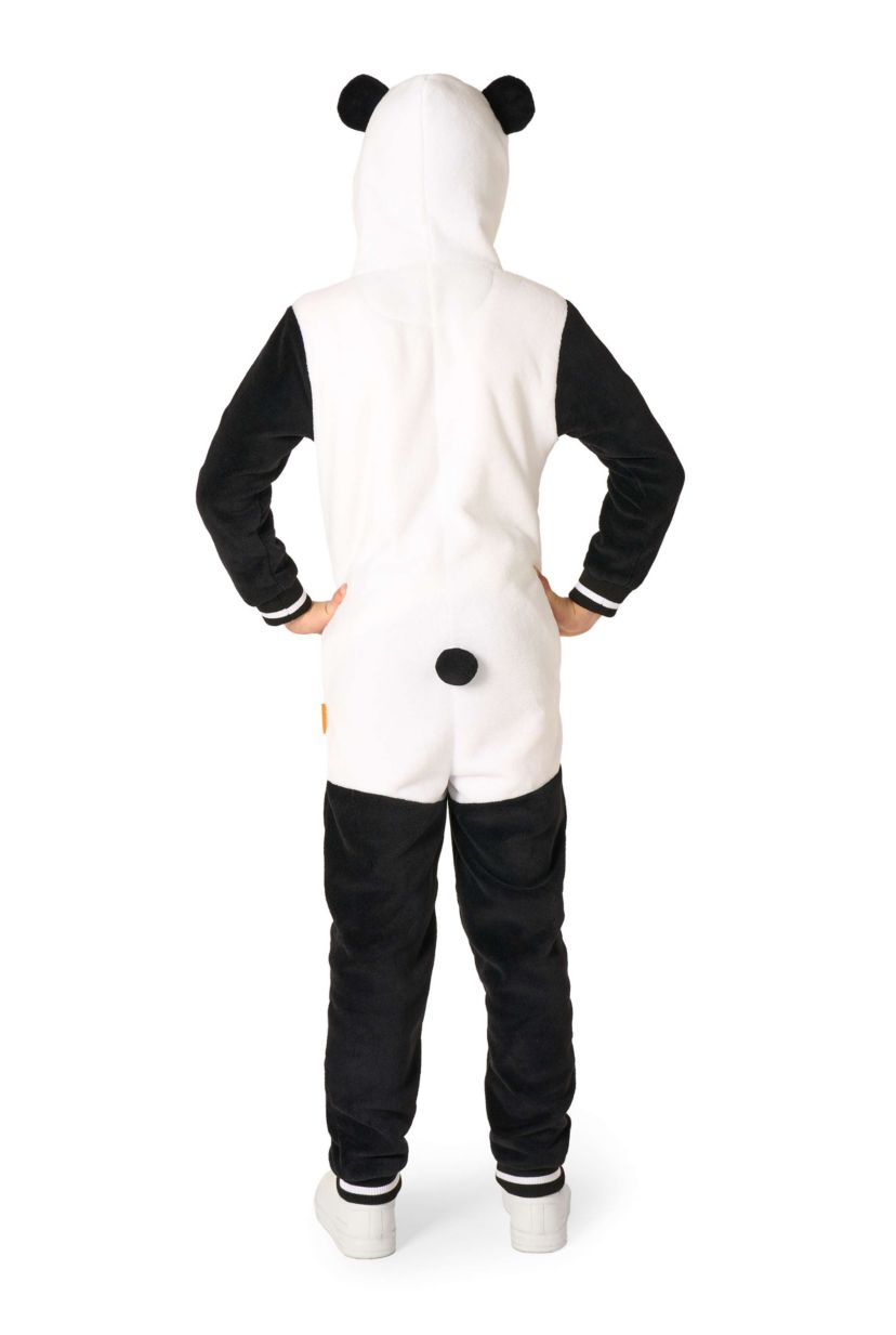 OppoSuits Kids Panda Costume Outfit - Animal Jumper Pyjamas - White