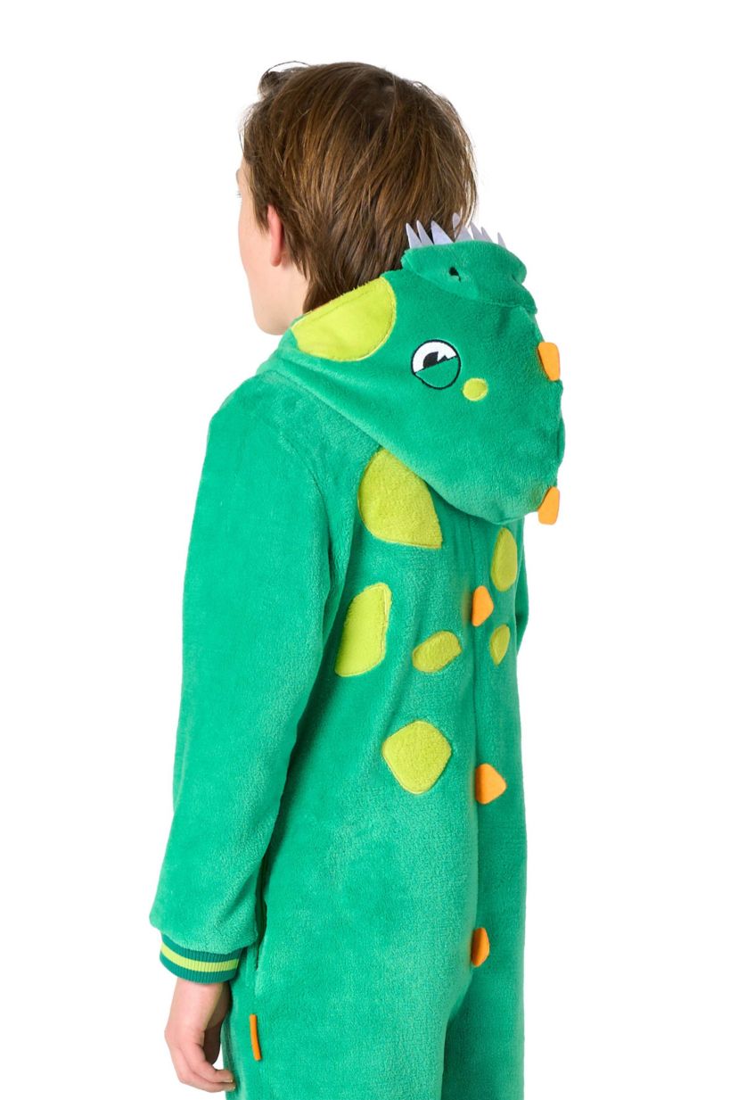 OppoSuits Kids Dinosaur Costume Outfit - Animal Jumper Pyjamas - Green