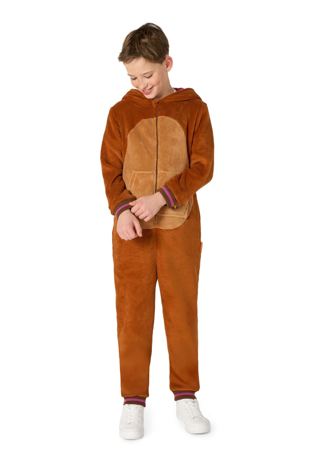 OppoSuits Kids Walrus Costume Outfit - Animal Jumper Pyjamas - Brown