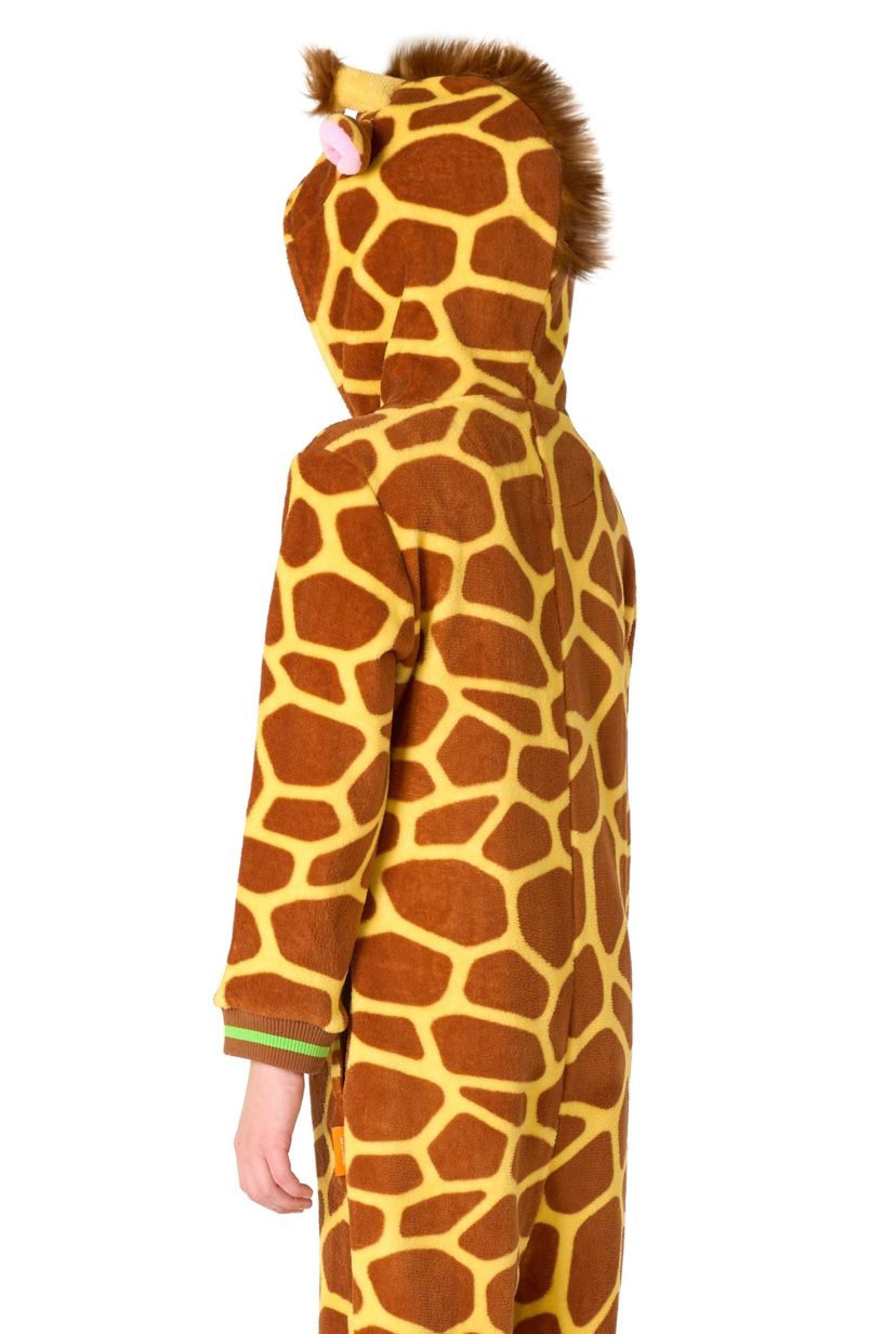 OppoSuits Kids Giraffe Costume Outfit - Animal Jumper Pyjamas - Brown
