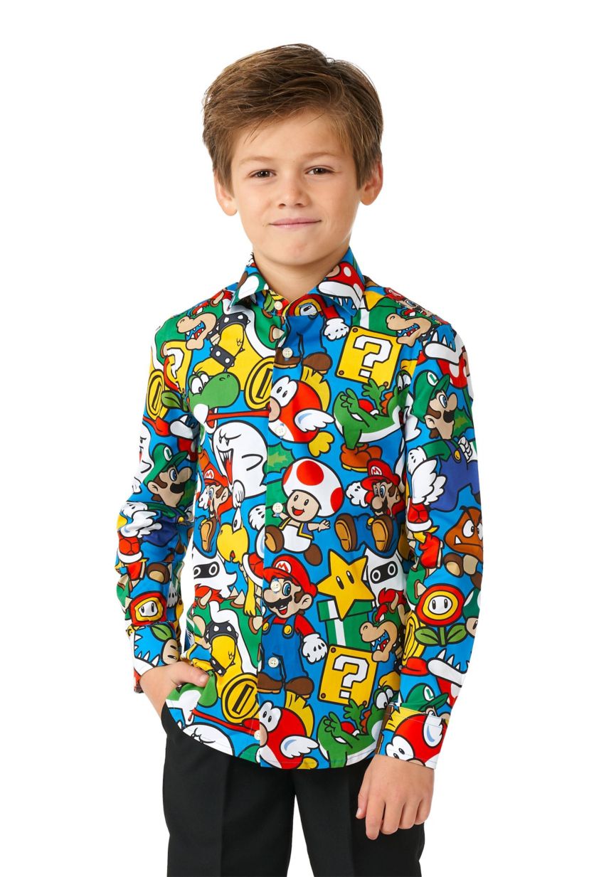 Super Mario Boys - Long Sleeve Shirt