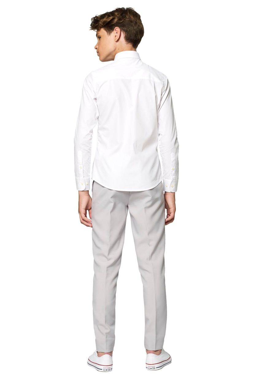White Knight Teen Boys - Long Sleeve Shirt