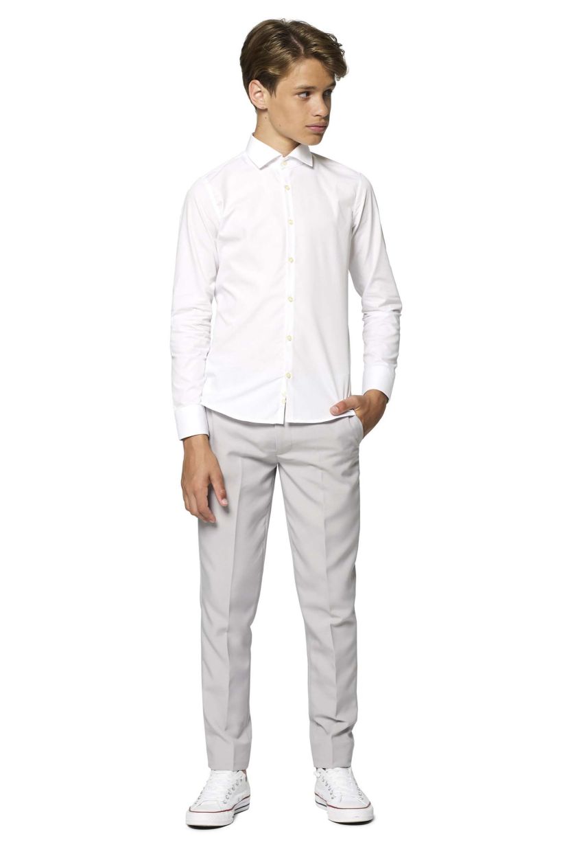 White Knight Teen Boys - Long Sleeve Shirt