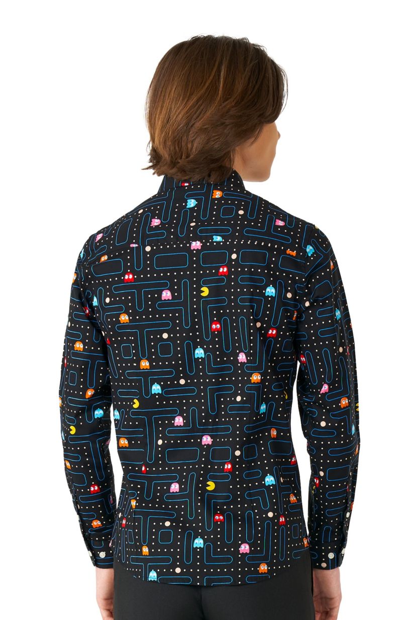PAC-MAN Teen Boys - Long Sleeve Shirt