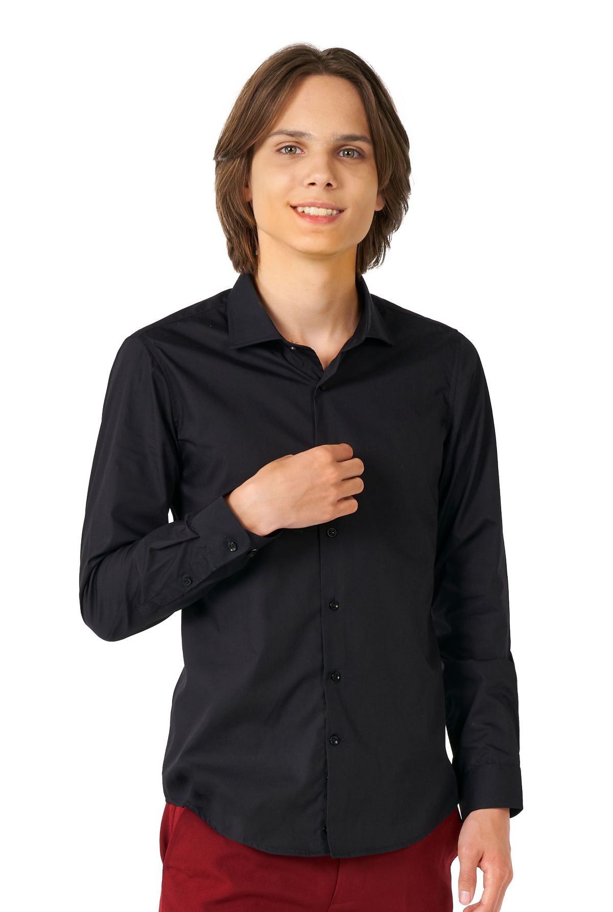 Black Knight Teen Boys - Long Sleeve Shirt
