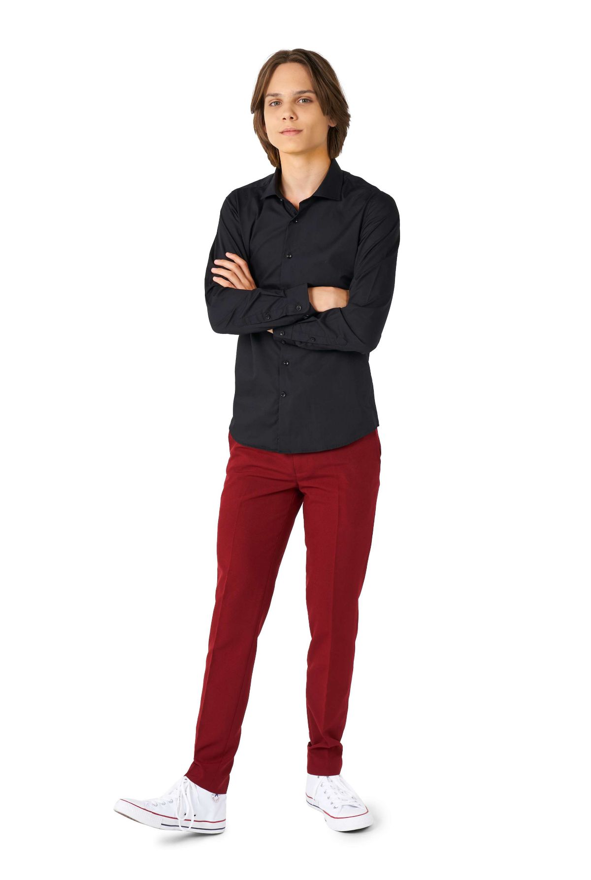 Black Knight Teen Boys - Long Sleeve Shirt