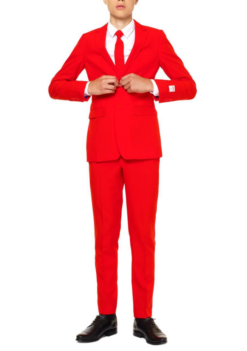 Red Devil Suit Boys 8-20 