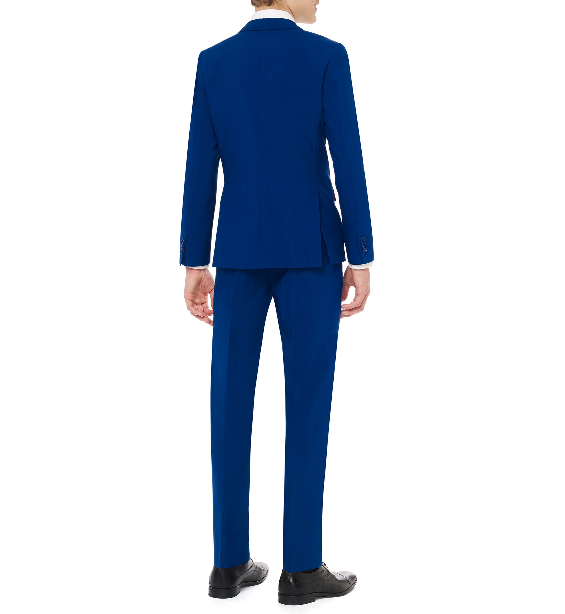 Boys 8-20 Navy Royale Solid Color Suit