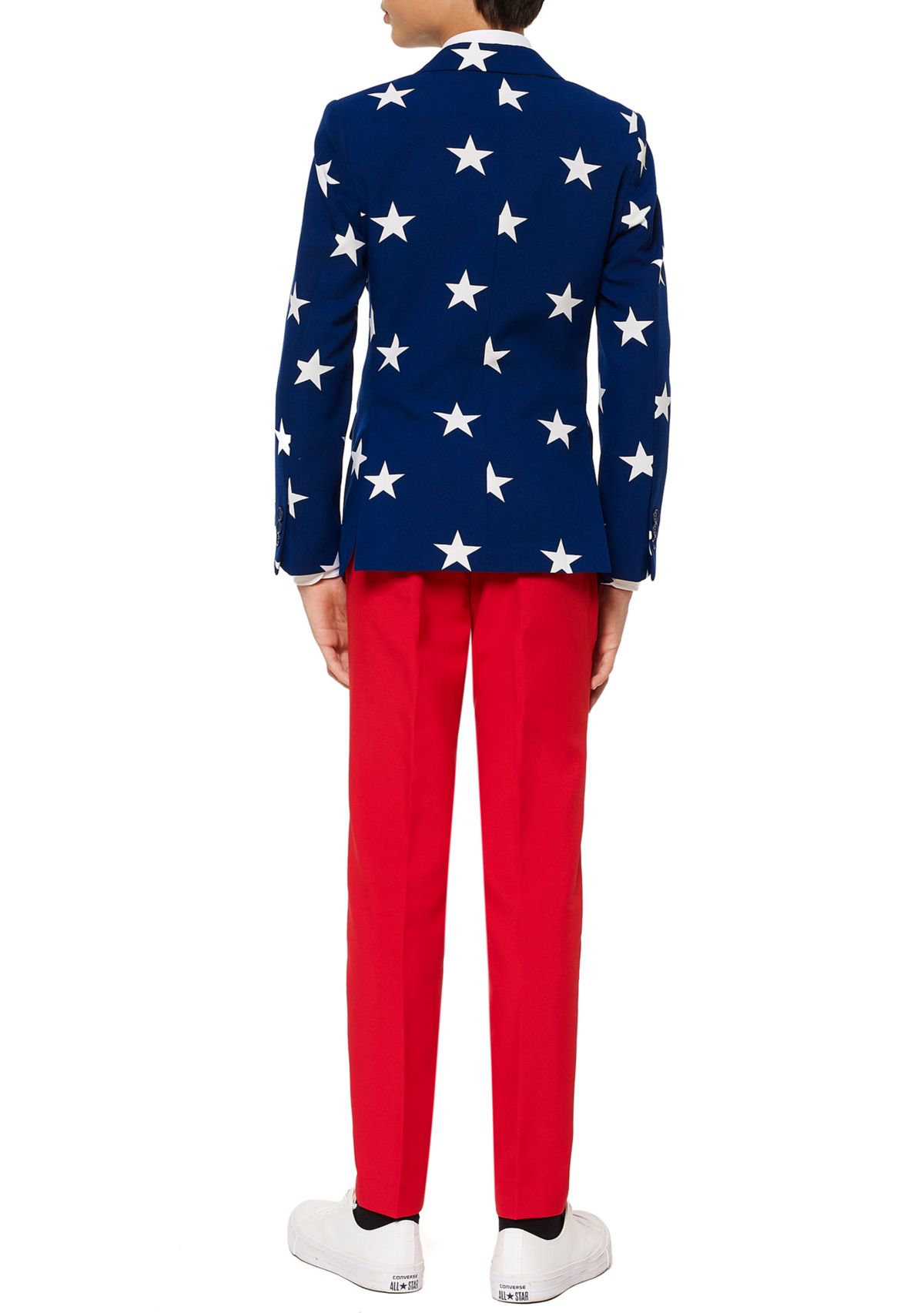 Boys 8-20 Stars & Stripes Americana Suit