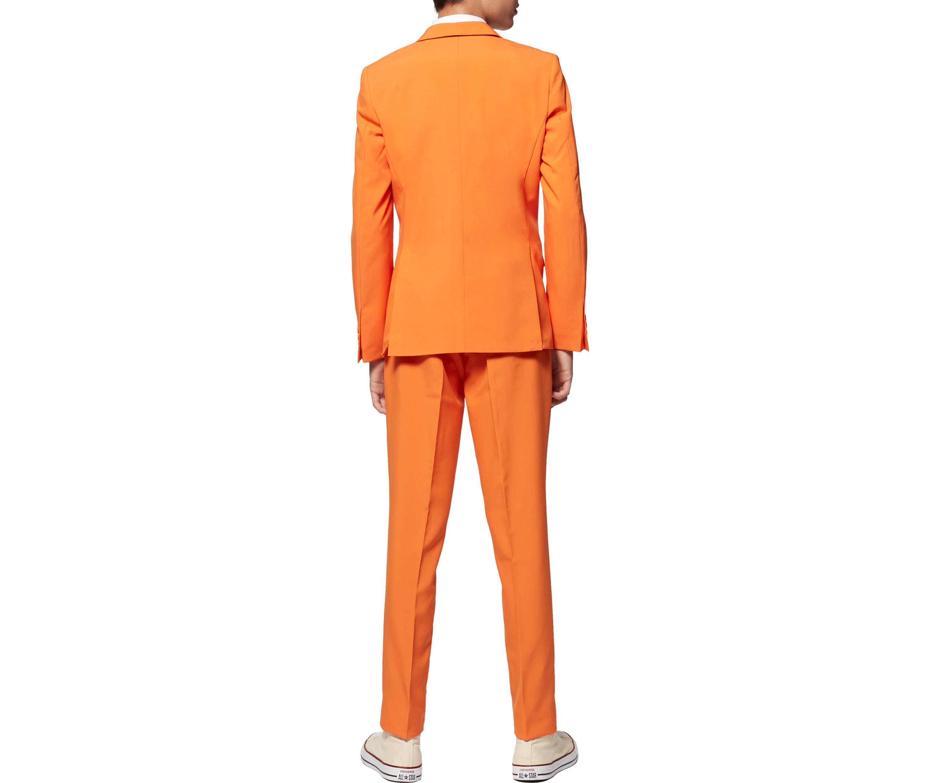 Boys 8-20 The Orange Solid Color Suit