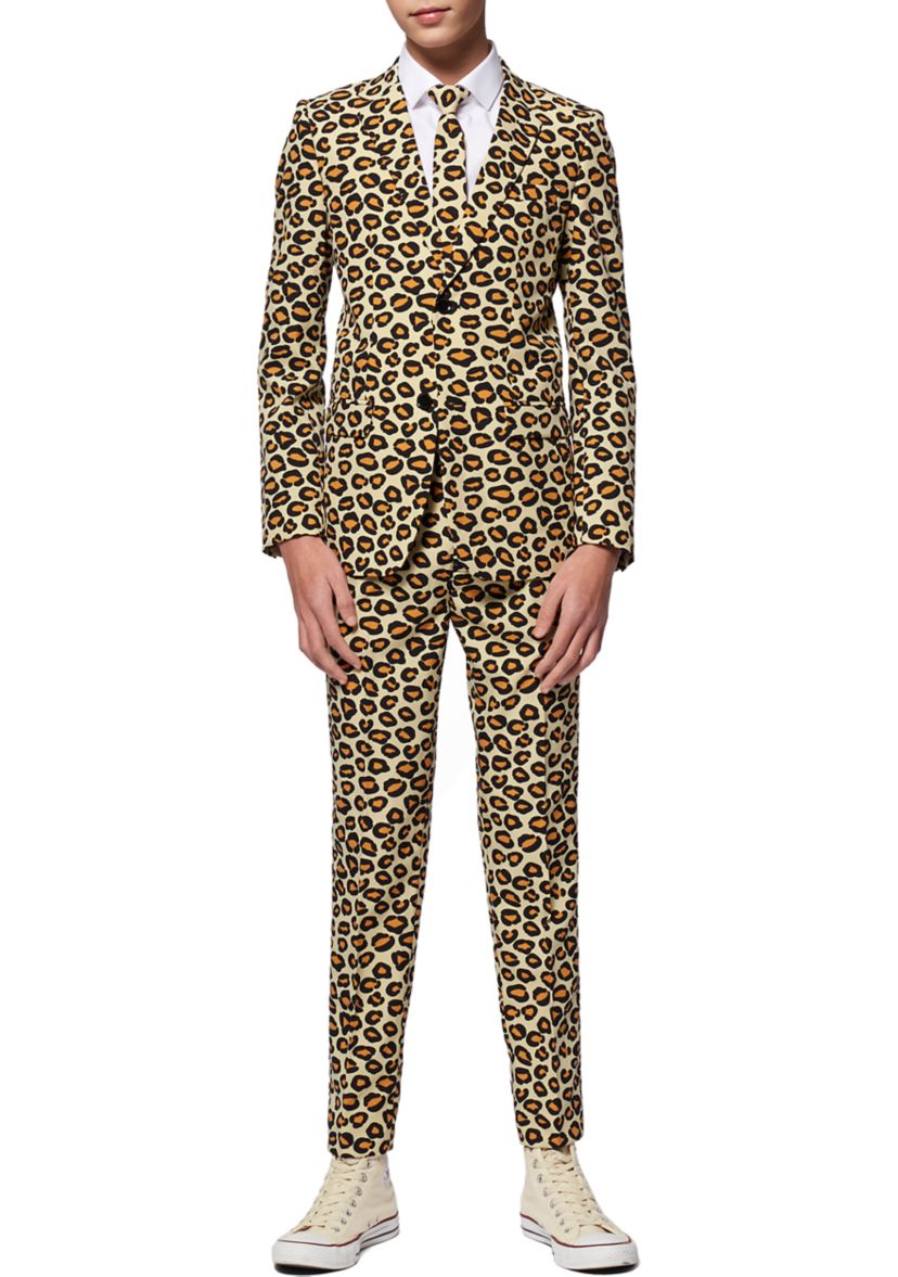 Boys 8-20 The Jag Animal Print Suit